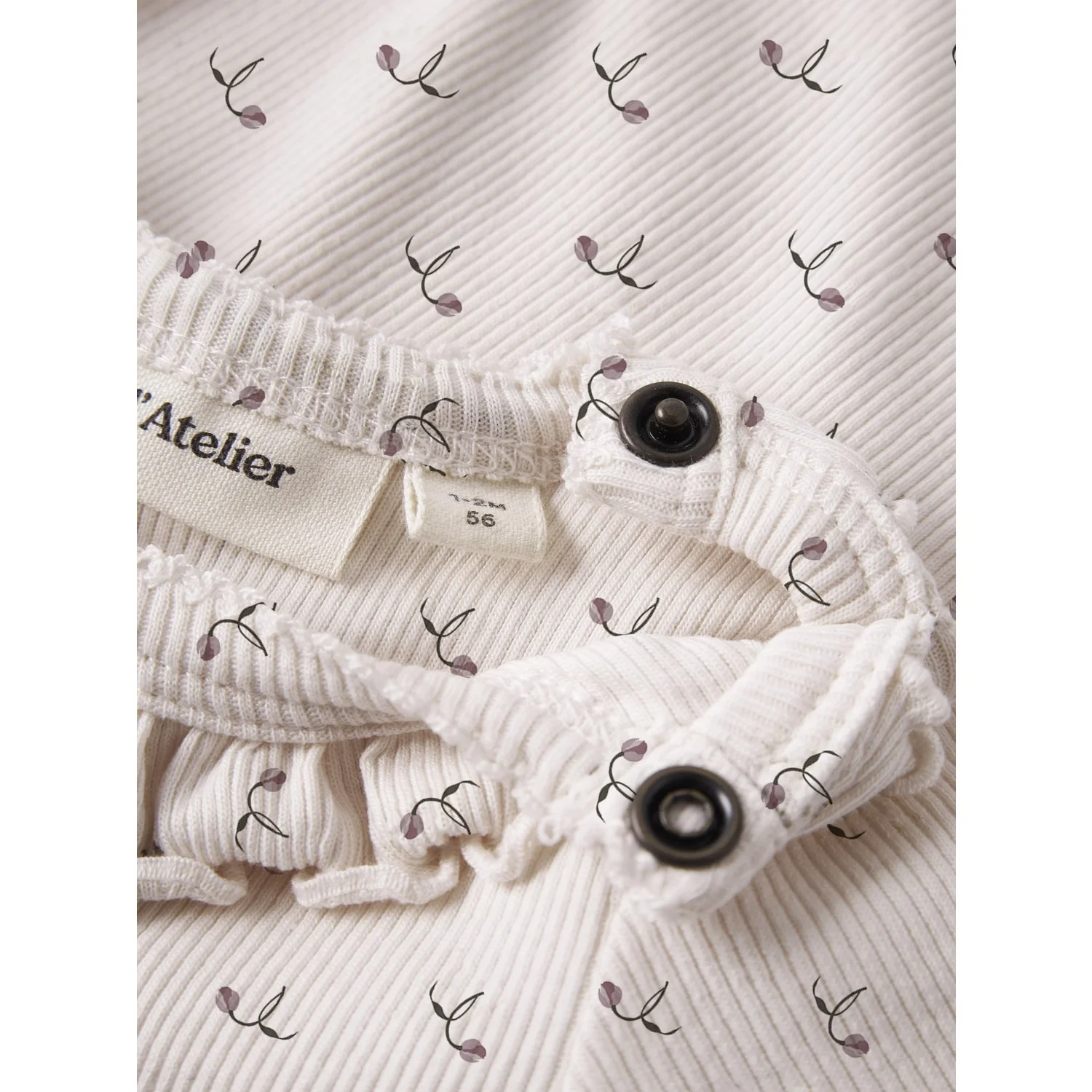 Lil'Atelier Almost Mauve Tulip Nbfgago Kis Ls Slim Body Lil - Image 2