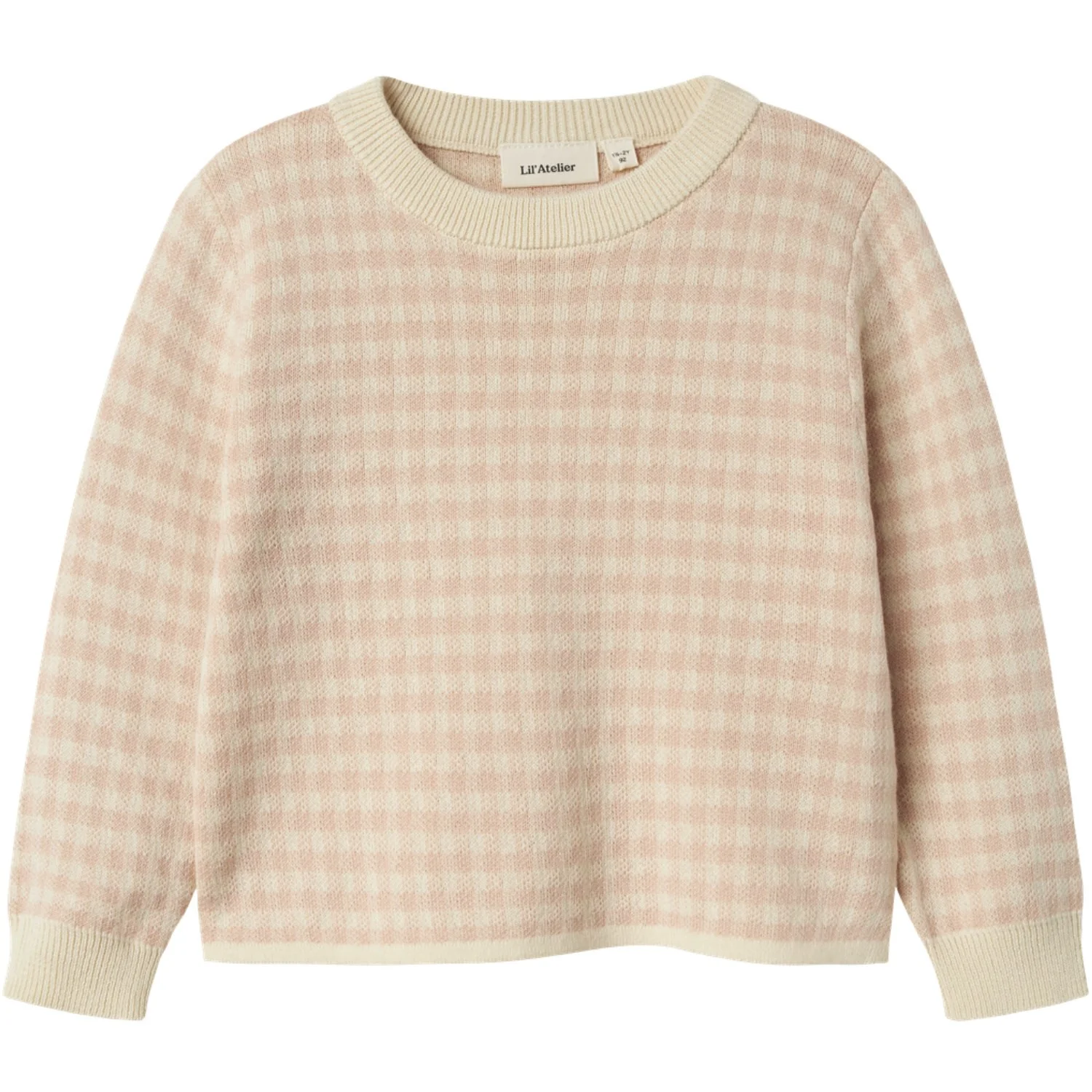 Lil'Atelier Cameo Rose Nmfnadie Ls Loose Strik Lil