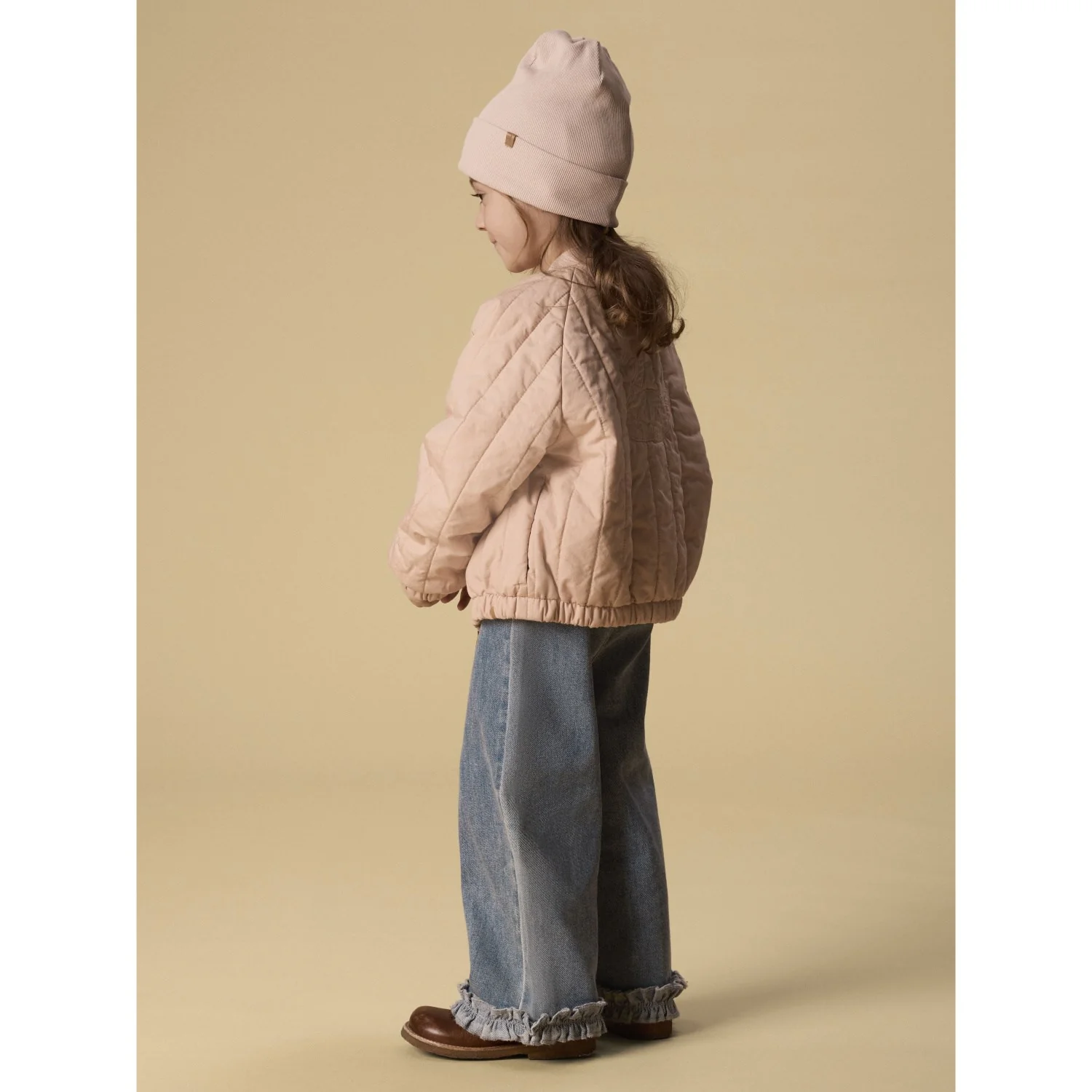 Lil'Atelier Cameo Rose Swan Nmflio Bomber Jakke Lil - Image 2