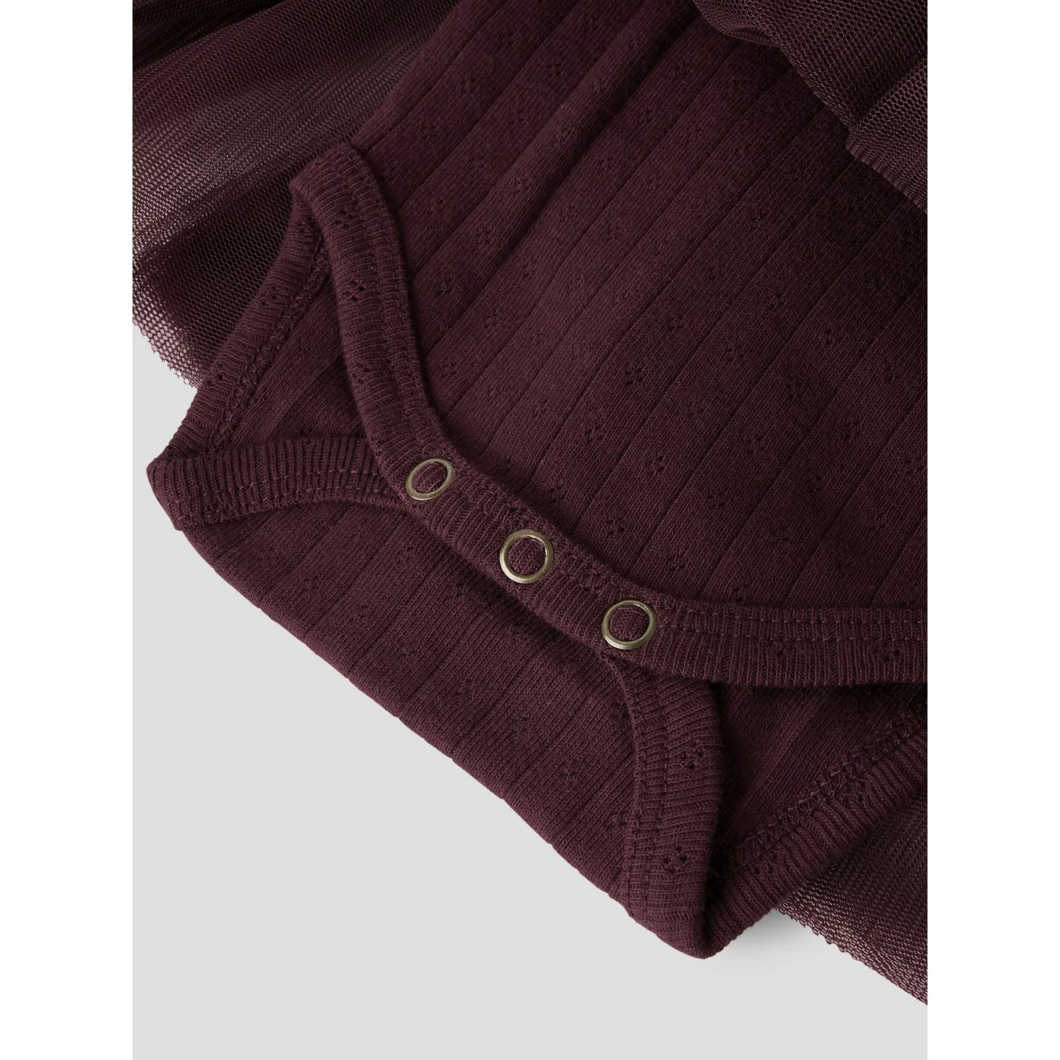 Lil'Atelier Catawba Grape Nbfsolange Ls Tyl Body Kjole Lil - Image 2