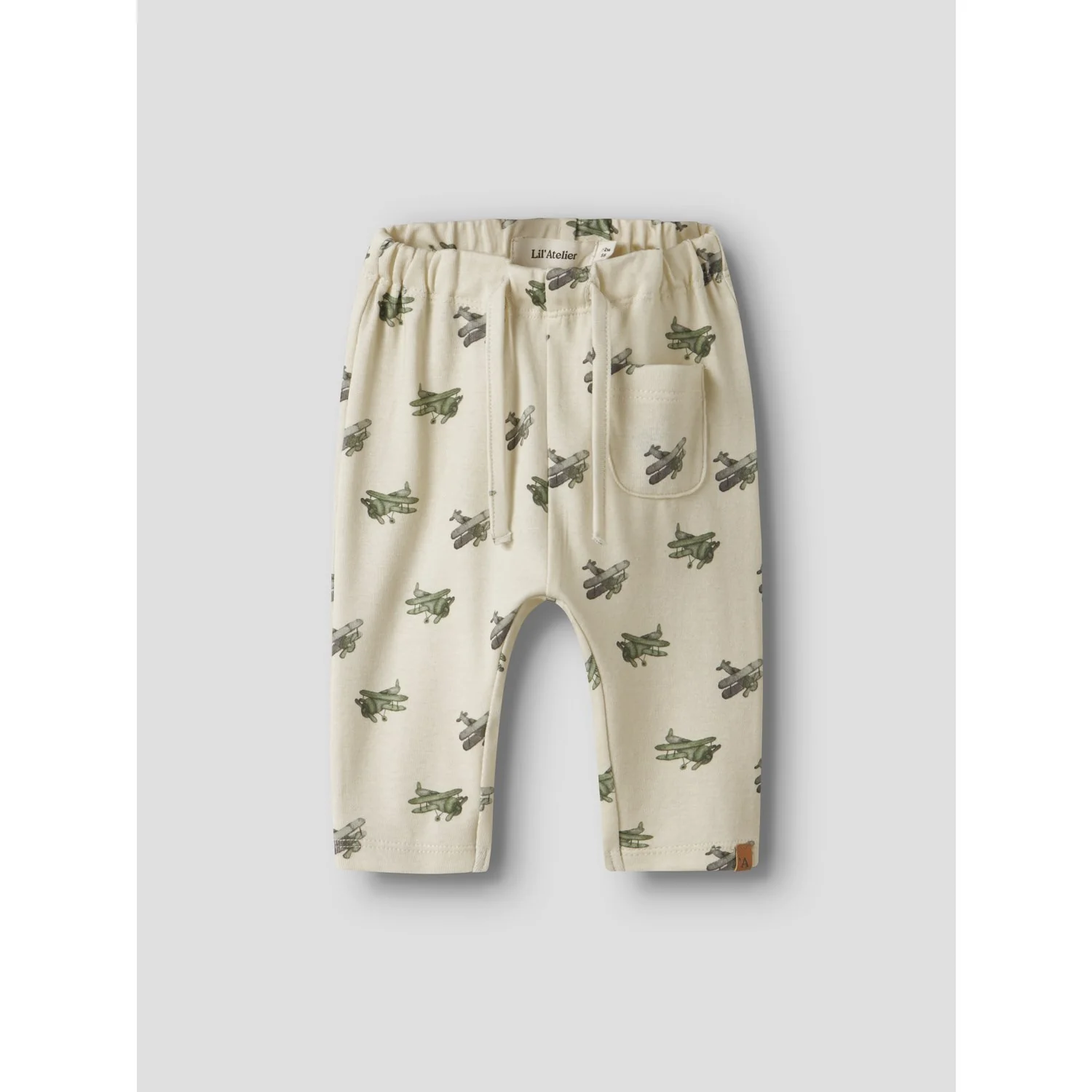 Lil'Atelier Coconut Milk Airplane Nbmlayo Geu Loose Bukser Lil - Image 3