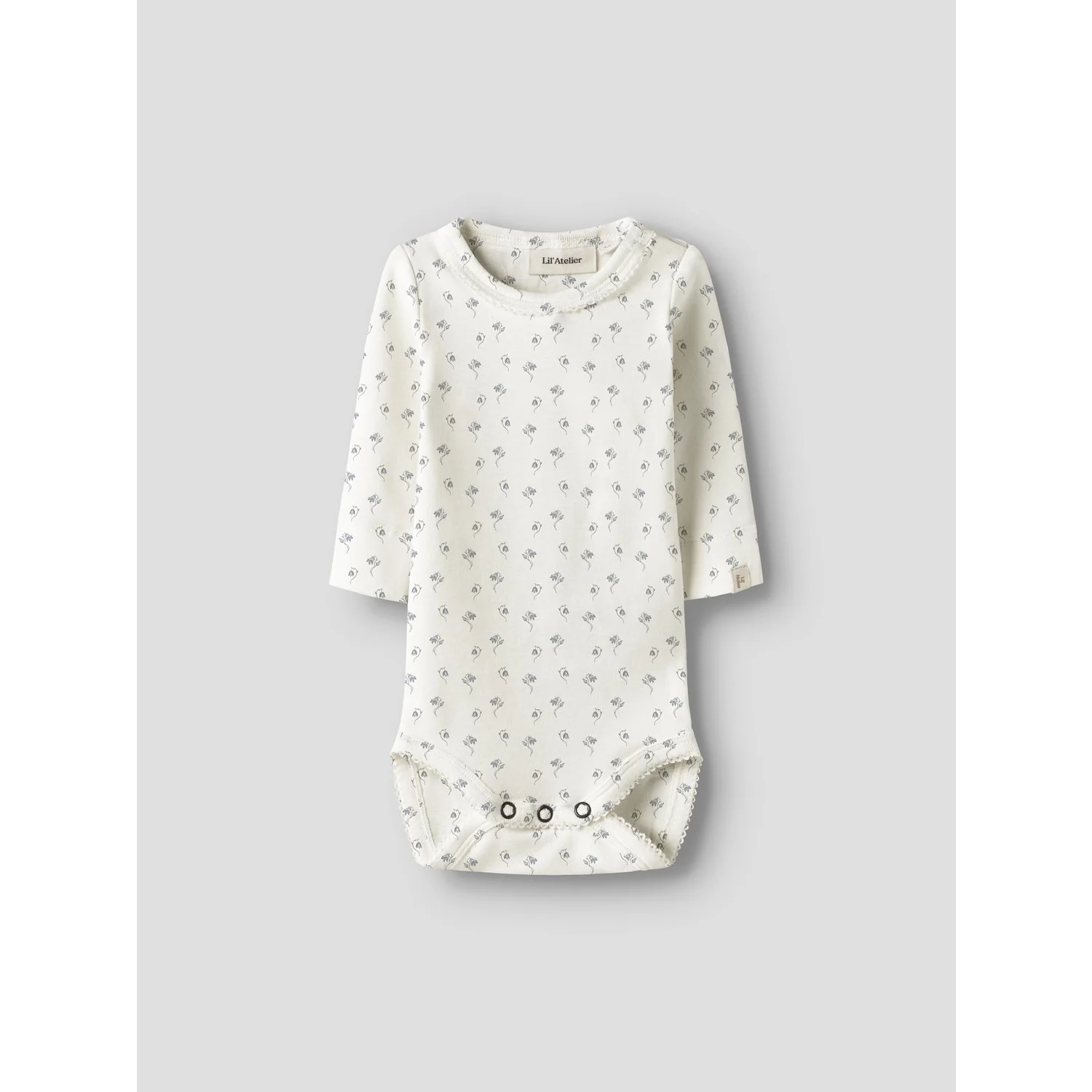 Lil'Atelier Coconut Milk Bell Flower Nbfgayo Sag Ls Slim Body Lil - Image 3