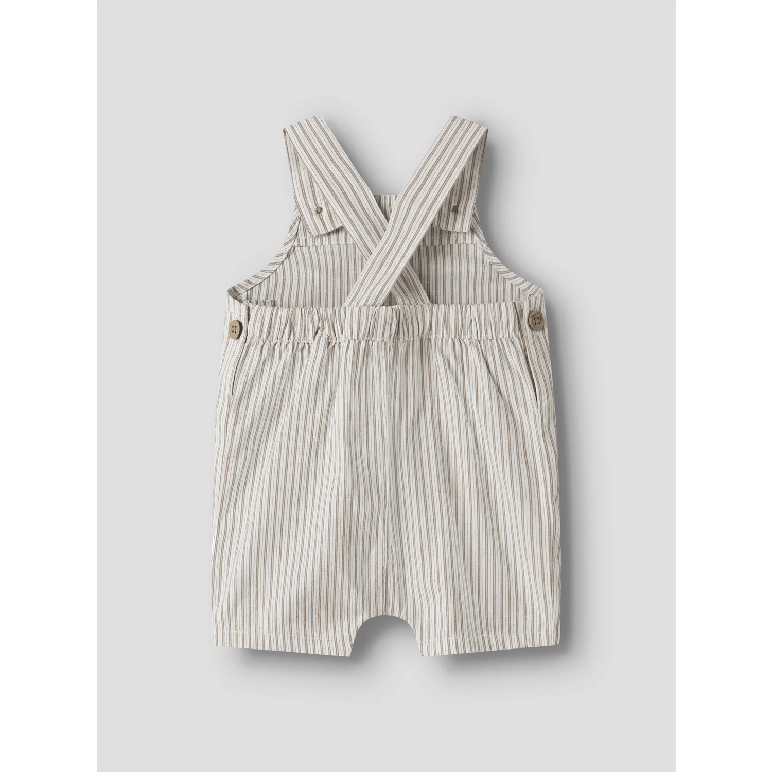Lil'Atelier Coconut Milk Coca Mocha Nbmhelo Loose Kort Overall Lil - Image 4