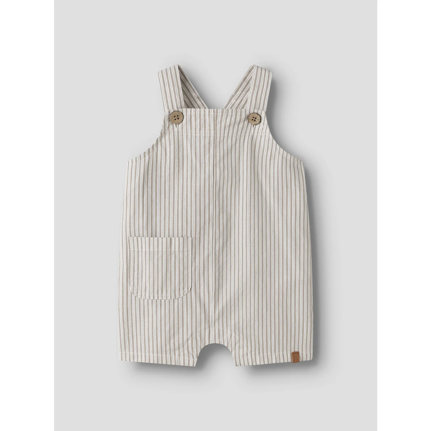Lil'Atelier Coconut Milk Coca Mocha Nbmhelo Loose Kort Overall Lil - Image 5