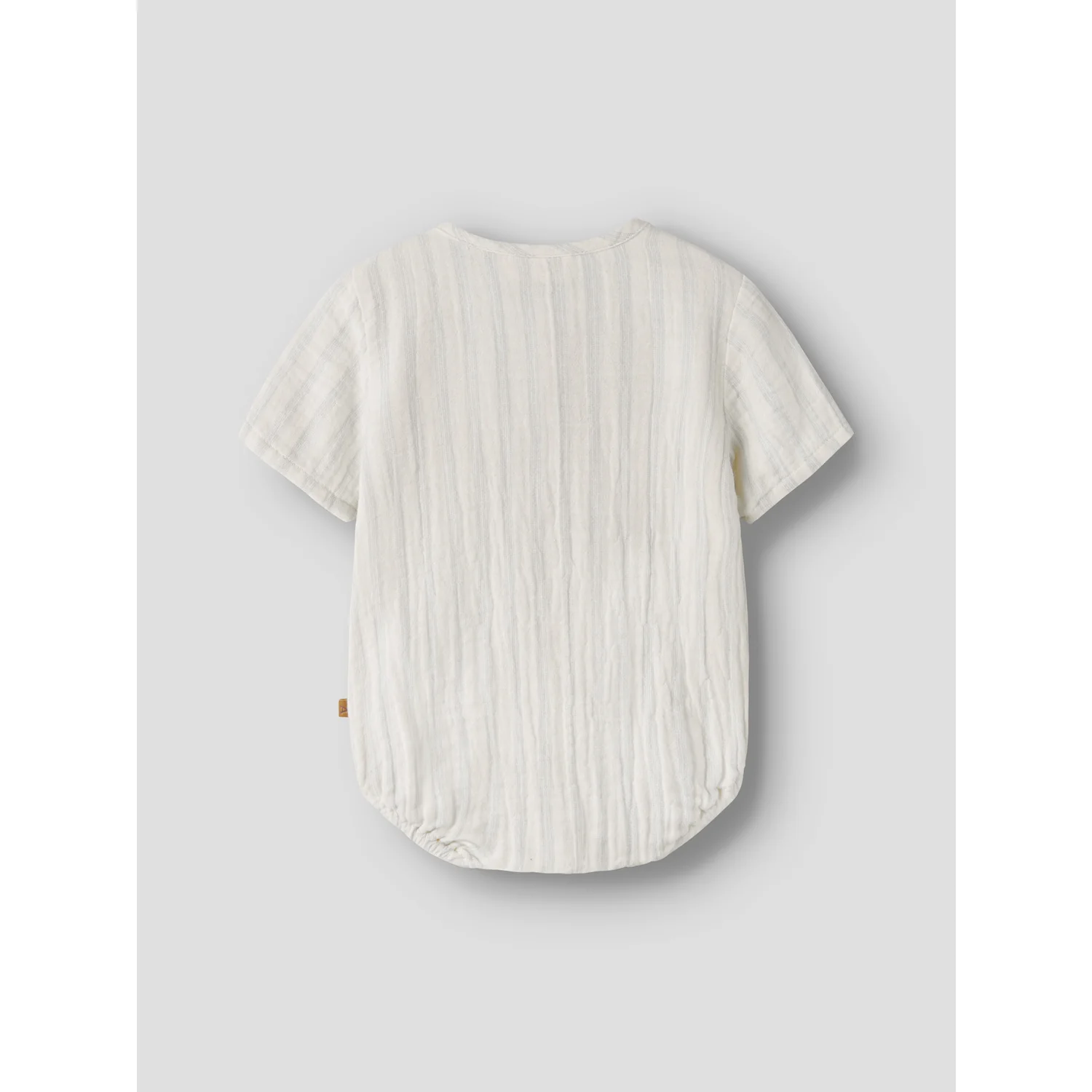 Lil'Atelier Coconut Milk Dusty Blue Nbmhagi Ss Loose Skjorte Body Lil - Image 2
