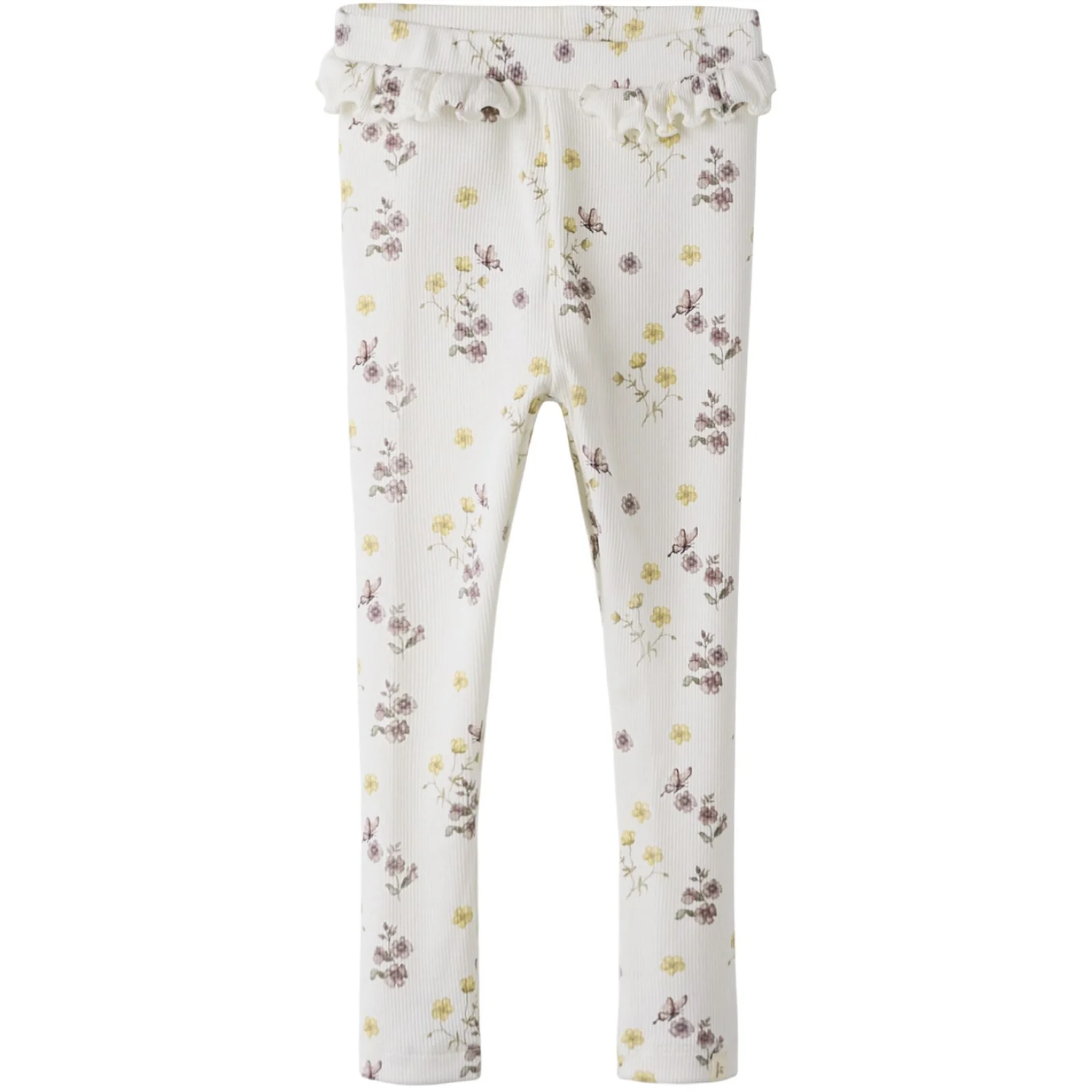 Lil'Atelier Coconut Milk Flower Mix Nmfgavo Efi Slim Leggings Lil Noos