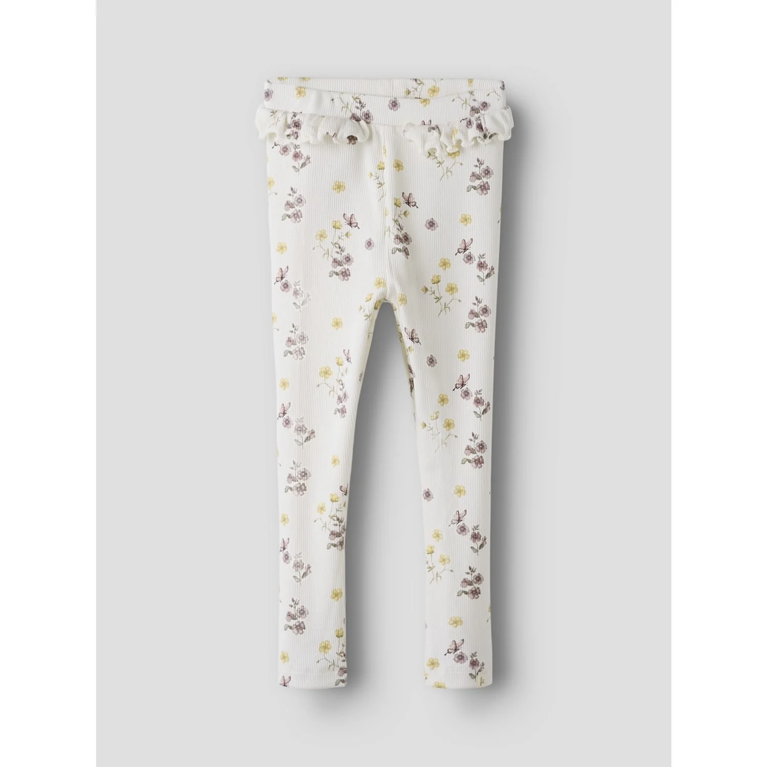 Lil'Atelier Coconut Milk Flower Mix Nmfgavo Efi Slim Leggings Lil Noos - Image 3