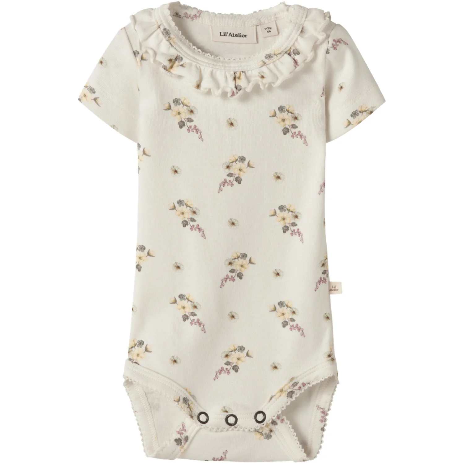 Lil'Atelier Coconut Milk Flower Nbfgayo Sio Ss Slim Body Lil