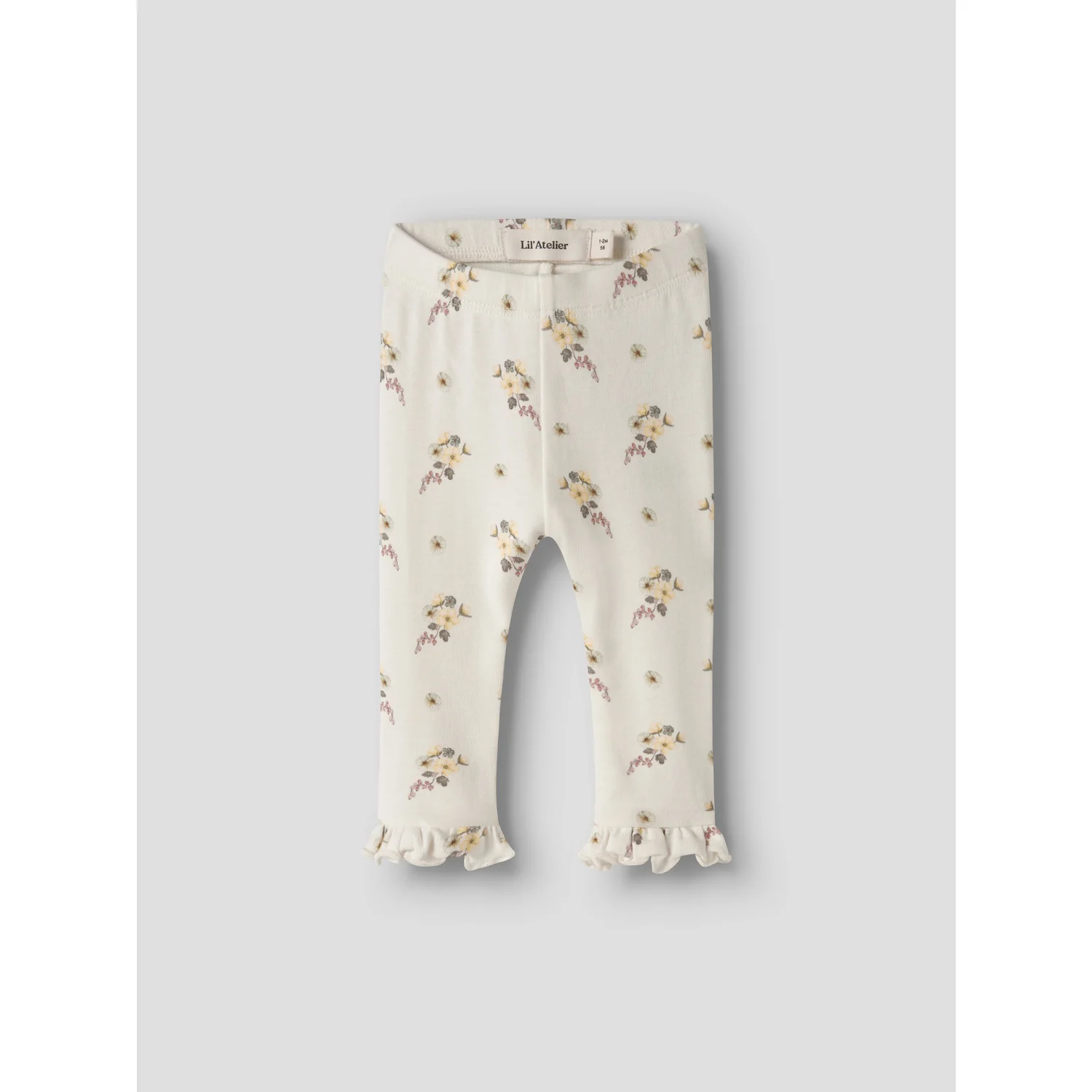 Lil'Atelier Coconut Milk Flower Nbfgayo Ska Slim Leggings Lil - Image 3