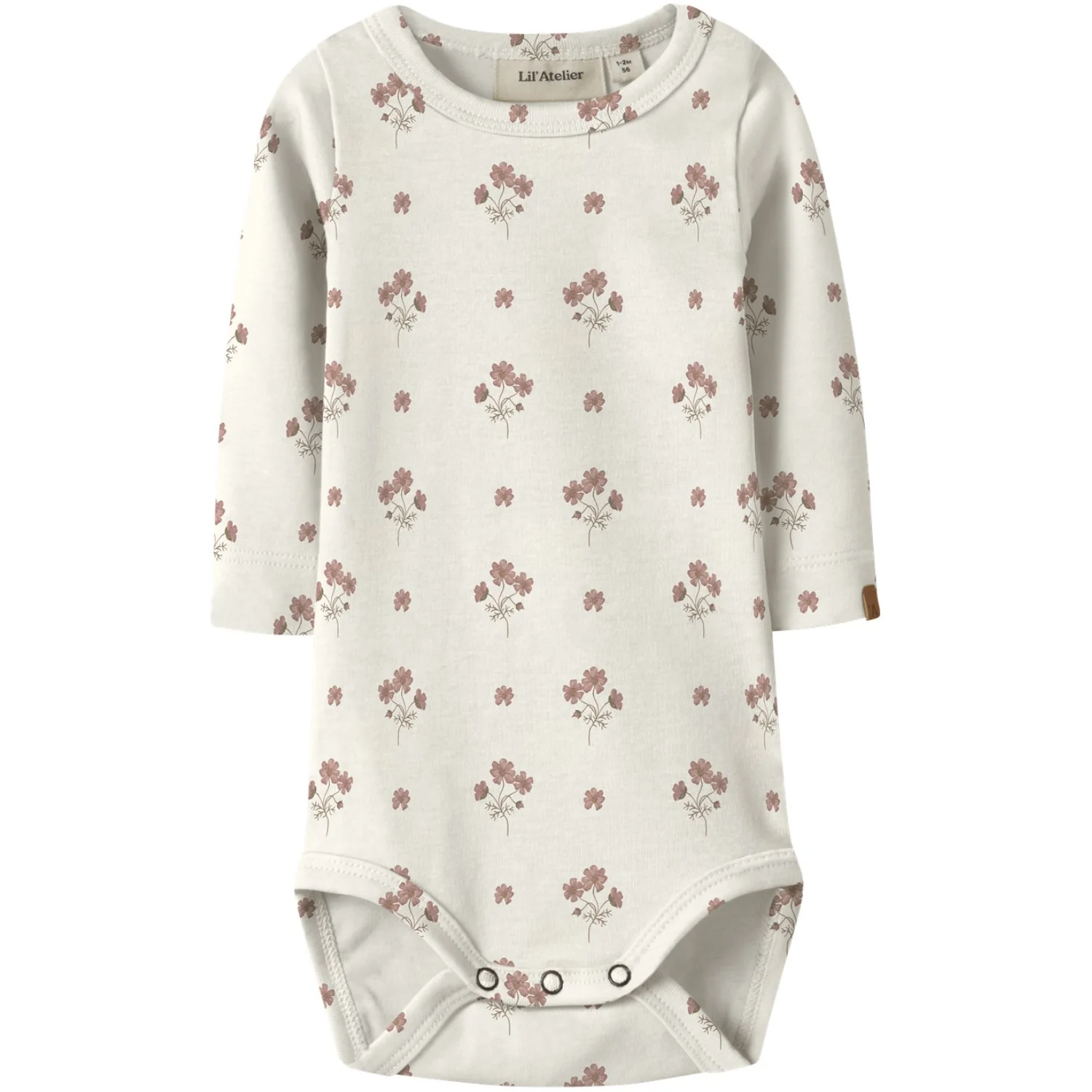 Lil'Atelier Coconut Milk Flower Pink Nbflayo Sig Ls Slim Body Lil