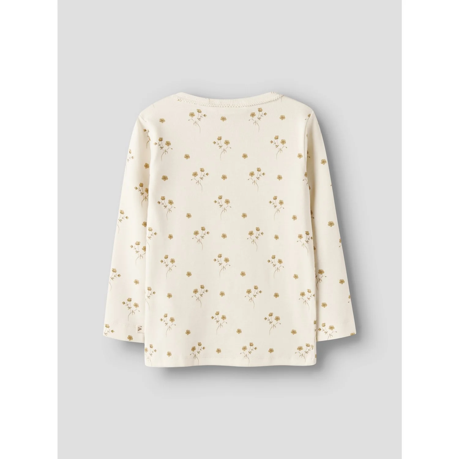 Lil'Atelier Coconut Milk Flower Yellow Nmflayo Sig Ls Slim Top Lil - Image 3