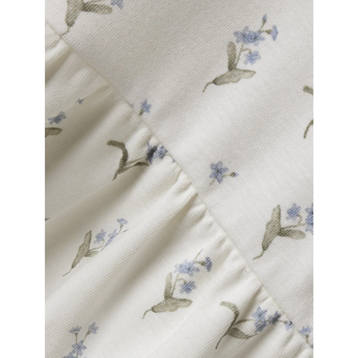 Lil'Atelier Coconut Milk Forget Me Not Gayo San Strop Kjole - Image 2
