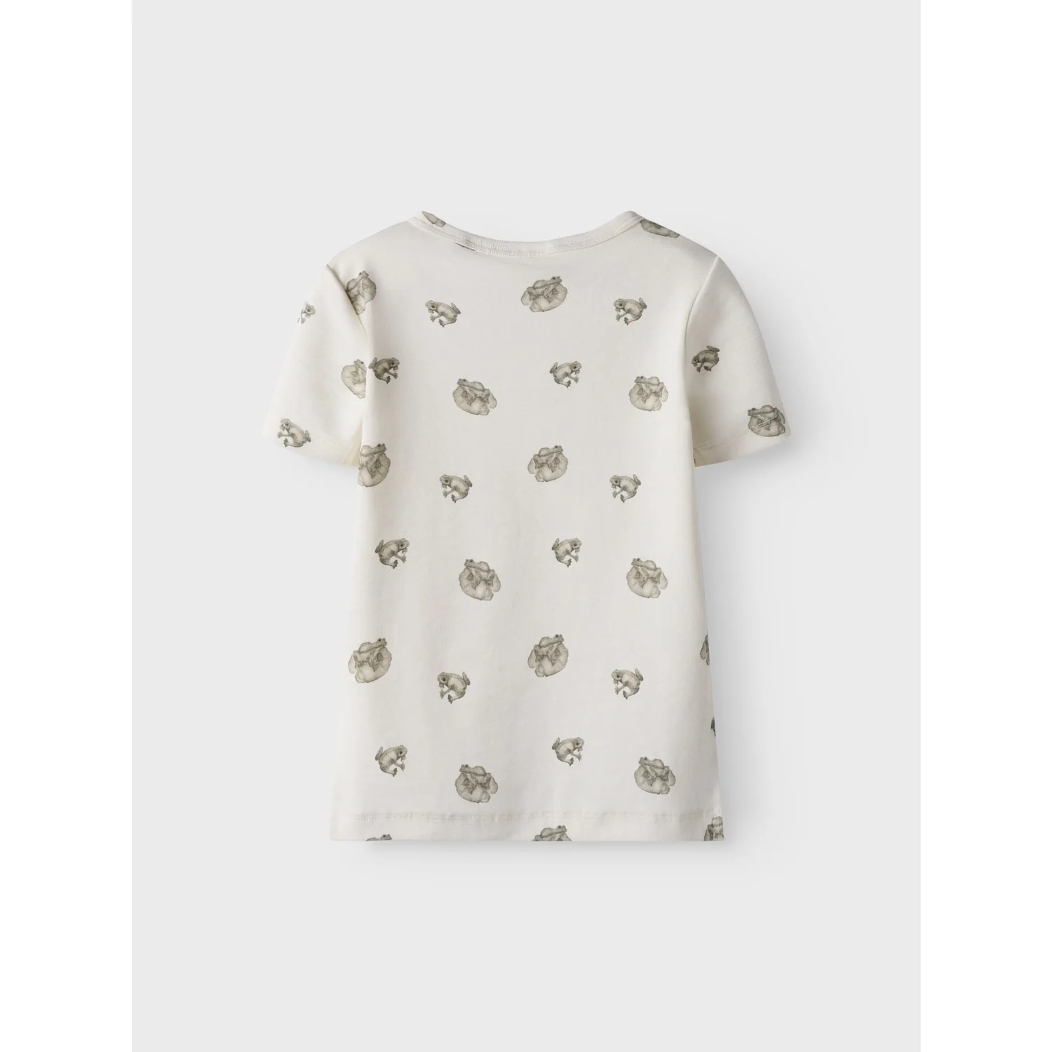 Lil'Atelier Coconut Milk Frog Gayo Sil Slim T-Shirt - Image 3