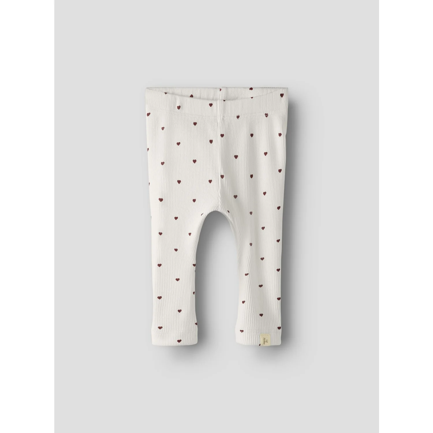 Lil'Atelier Coconut Milk Heart Nbfgago Slim Leggings Lil Noos - Image 3