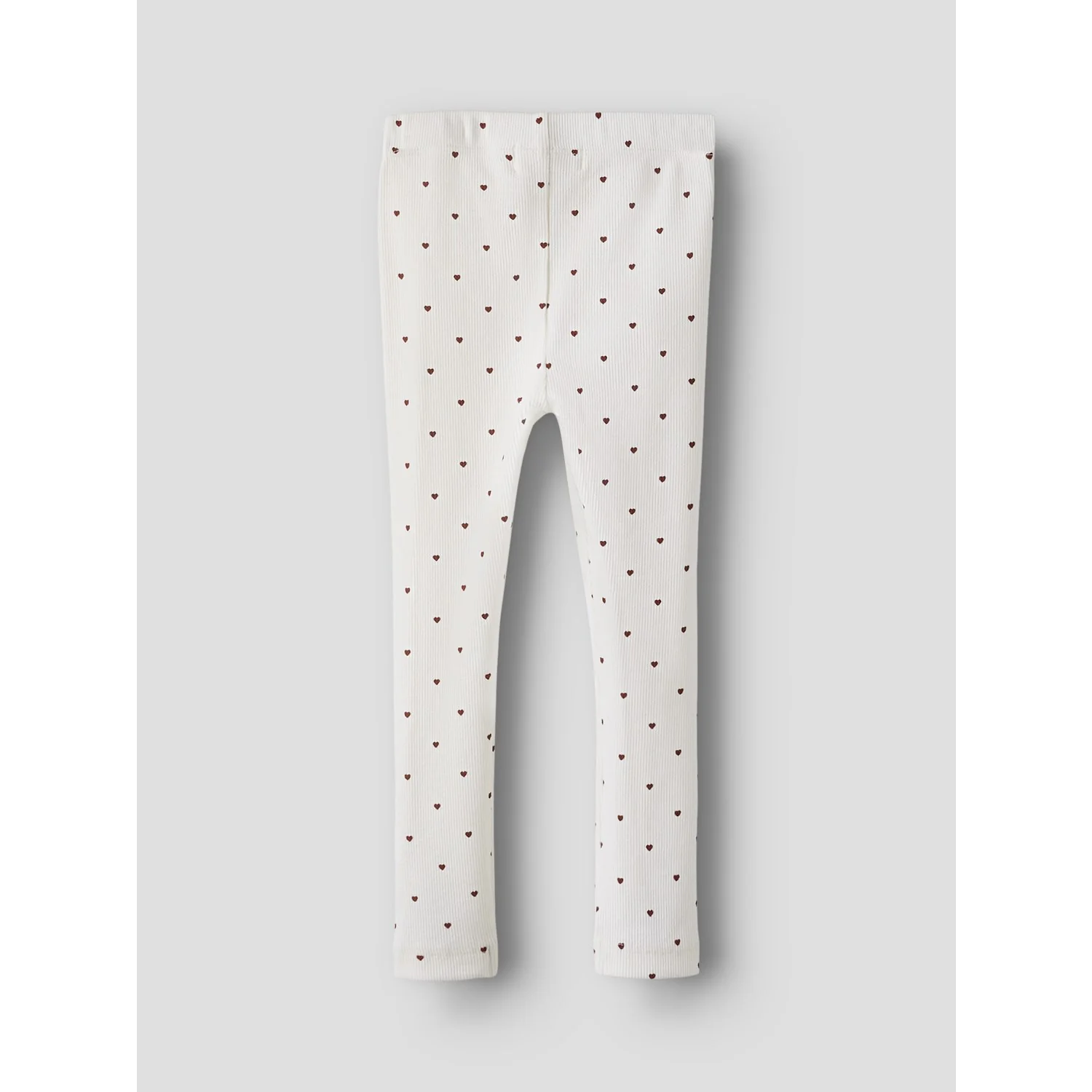 Lil'Atelier Coconut Milk Heart Nmfgago Slim Leggings Lil Noos - Image 3