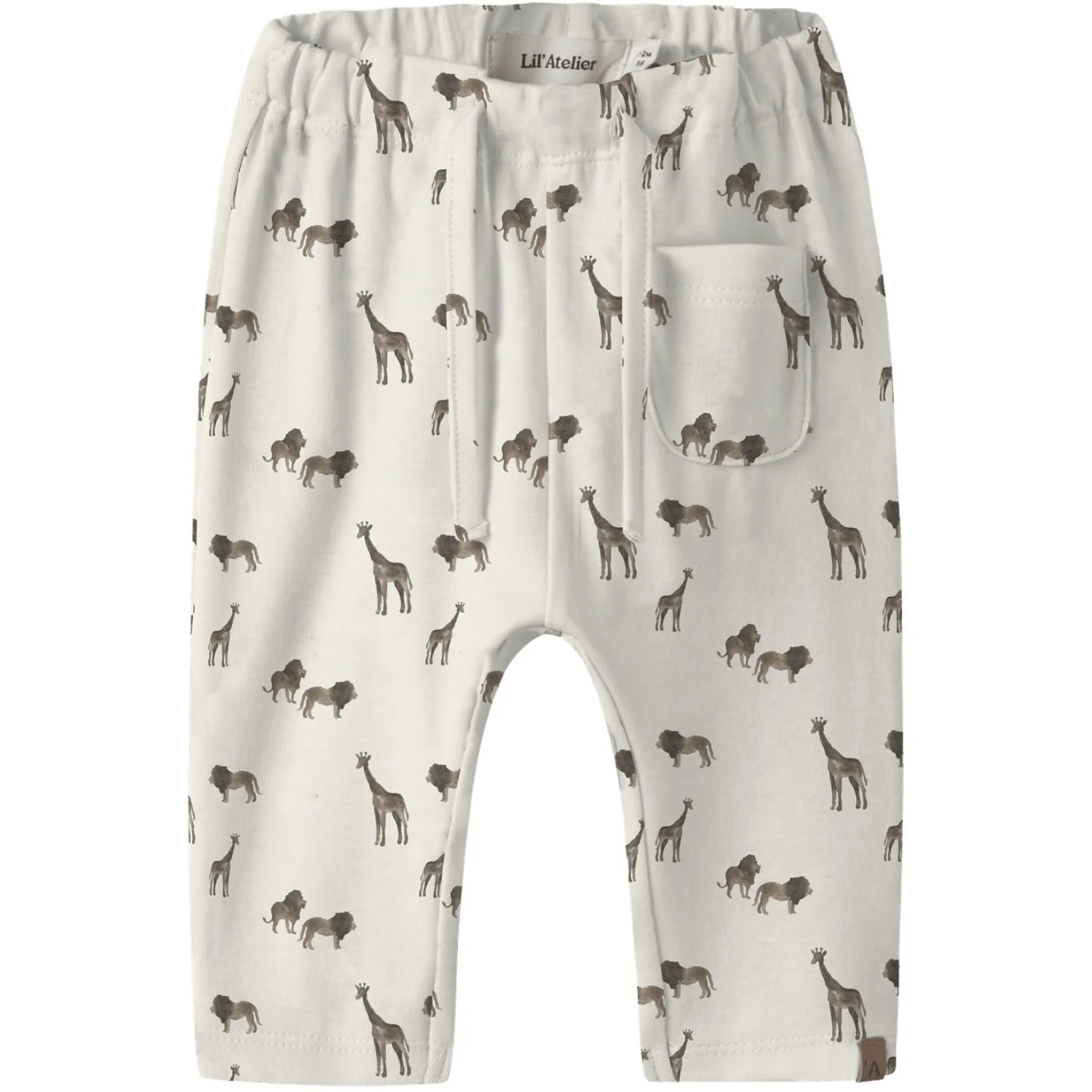 Lil'Atelier Coconut Milk Lion Nbmlayo Geu Loose Bukser Lil