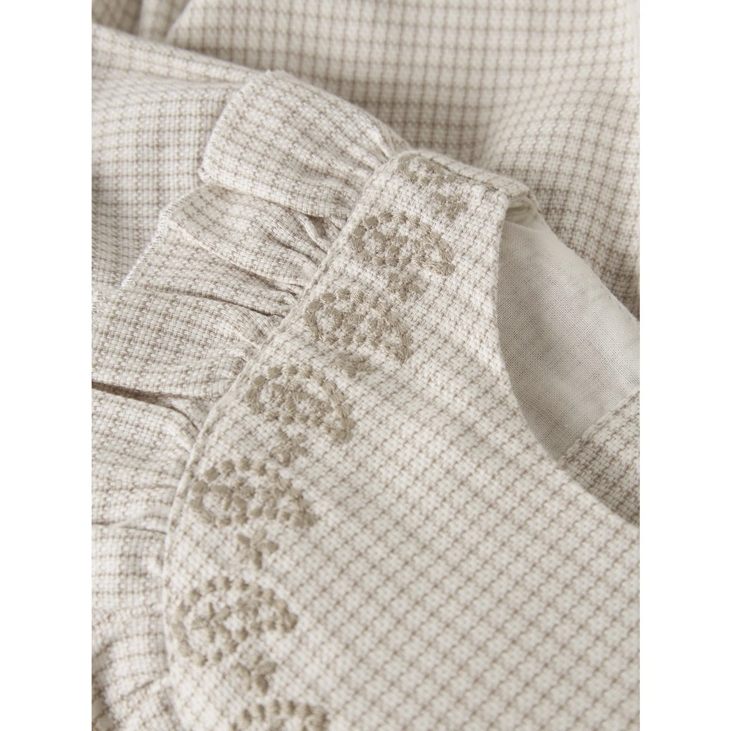 Lil'Atelier Coconut Milk Nbffoley Ss Loose Romber Lil - Image 2