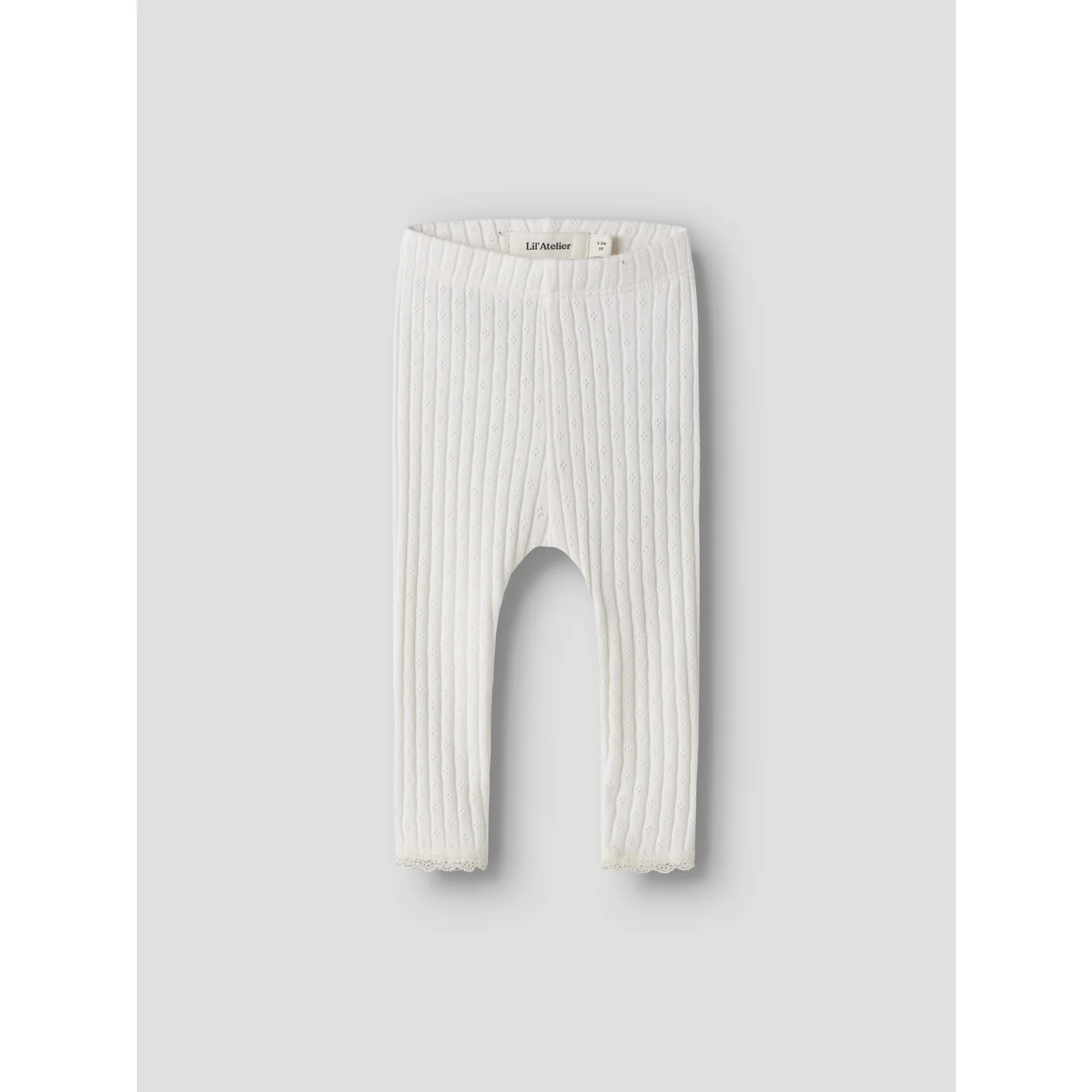 Lil'Atelier Coconut Milk Nbfhaldis Slim Leggings Lil - Image 3