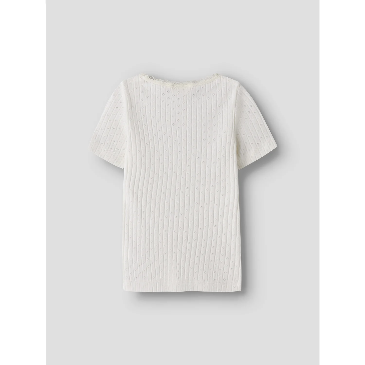Lil'Atelier Coconut Milk Nmfhaldis Ss Slim Top Lil - Image 2