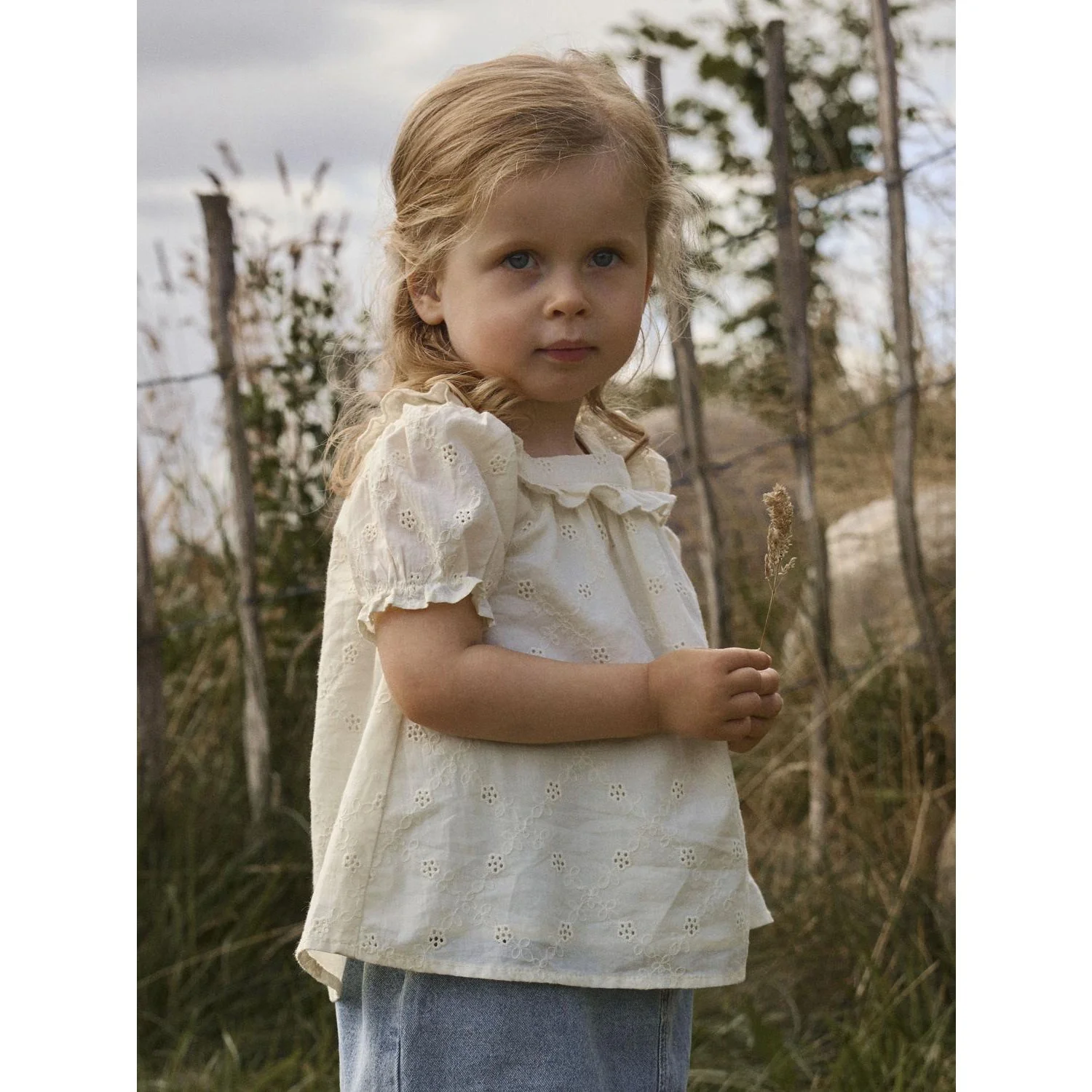 Lil'Atelier Coconut Milk Nmfhosa Ss Loose Skjorte Lil - Image 3