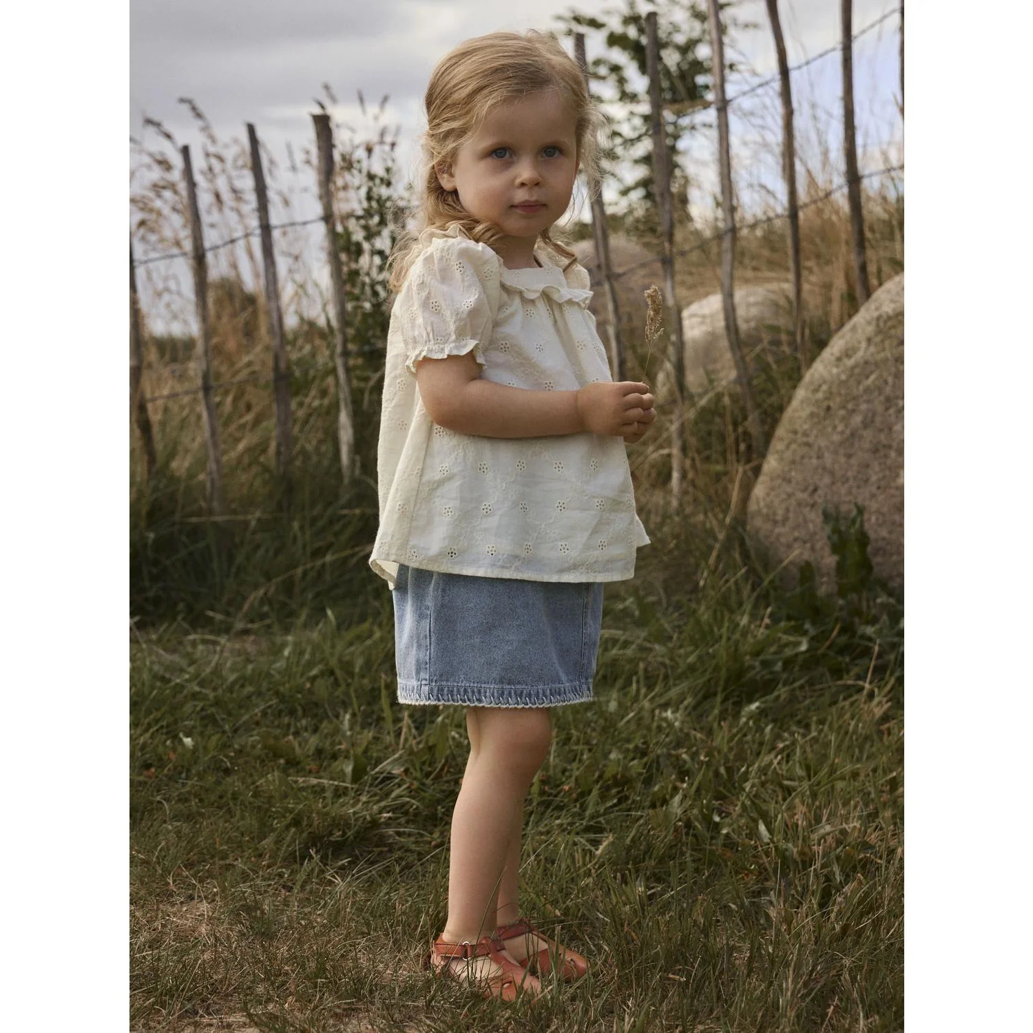 Lil'Atelier Coconut Milk Nmfhosa Ss Loose Skjorte Lil - Image 5