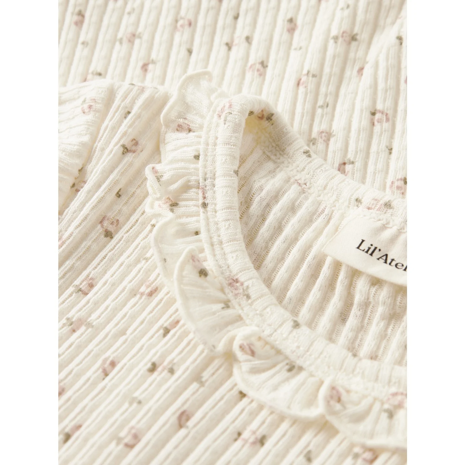 Lil'Atelier Coconut Milk Nmfhulla Hua Ss Slim Top Lil - Image 2