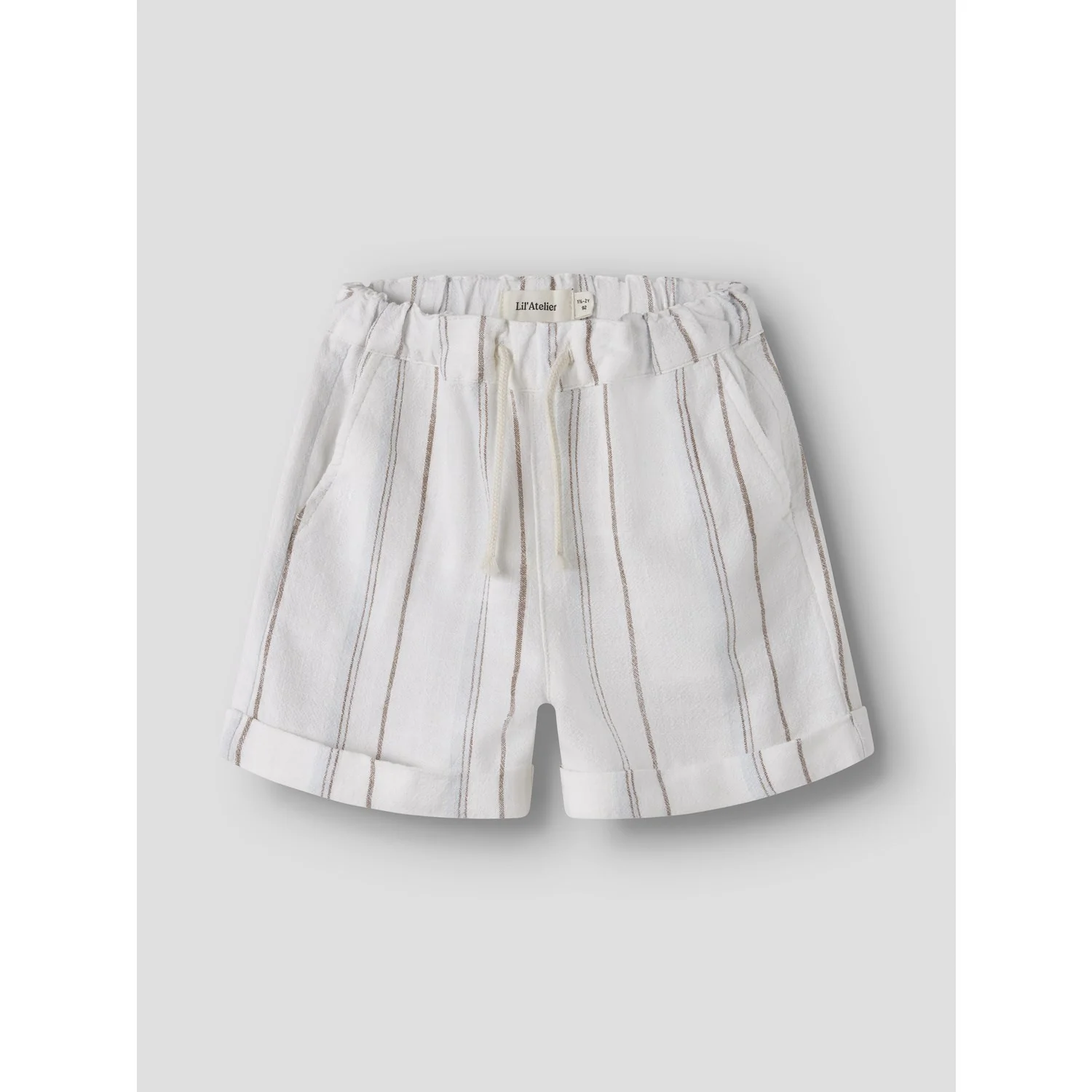 Lil'Atelier Coconut Milk Nmmjeran Loose Shorts Lil - Image 2