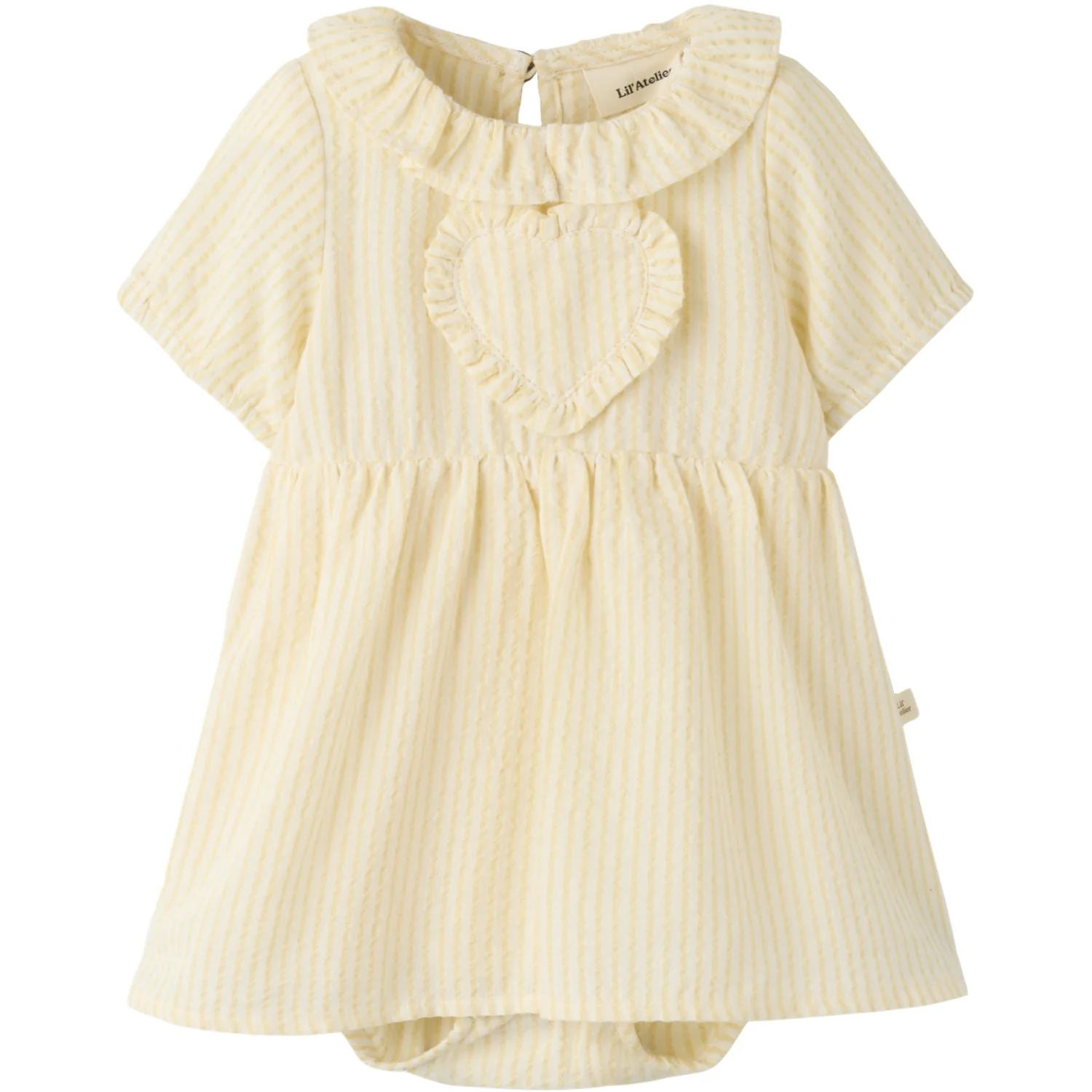 Lil'Atelier Coconut Milk Sahara Sun Nbffolly Ss Body Kjole Lil