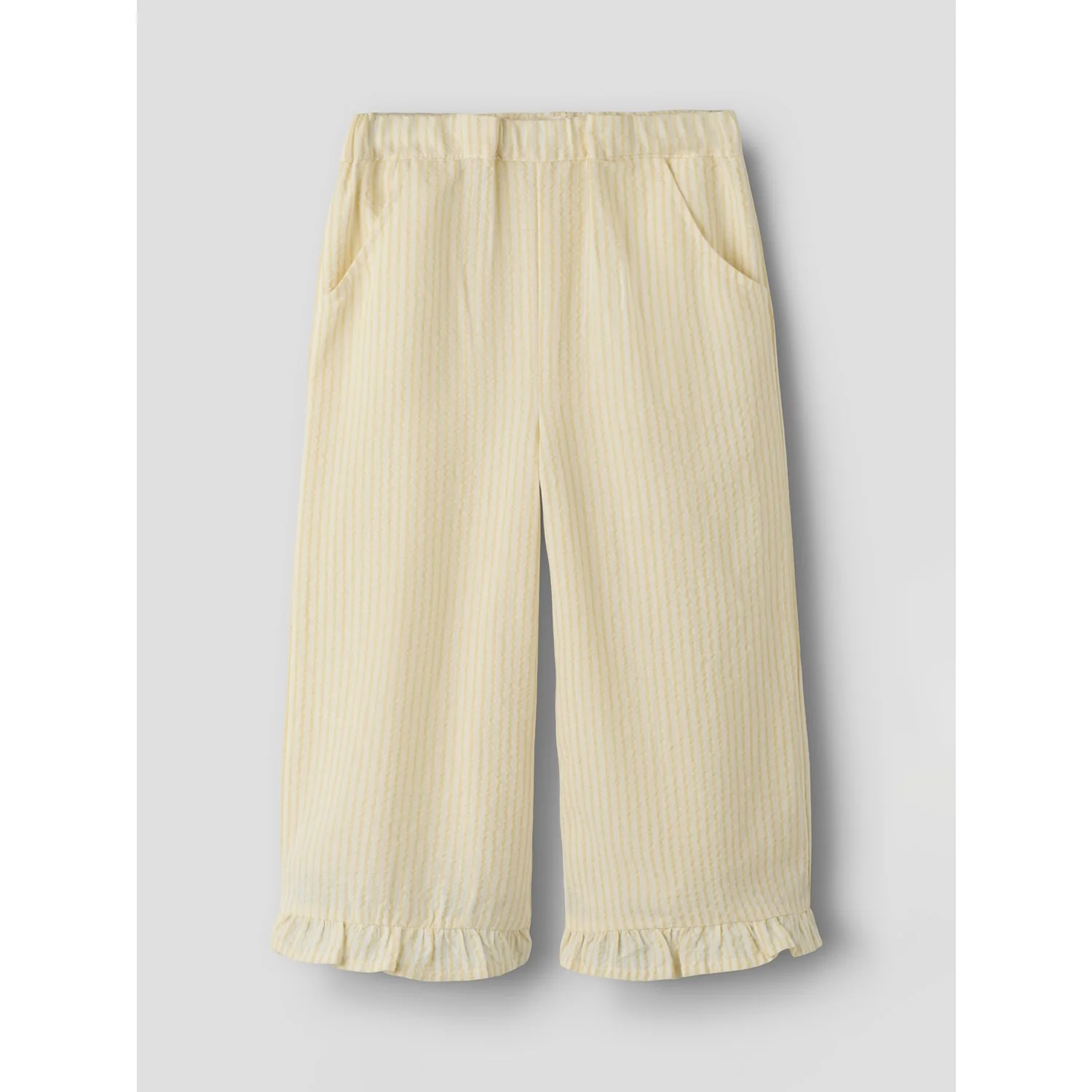 Lil'Atelier Coconut Milk Sahara Sun Nmffolly Wide Bukser Lil - Image 4