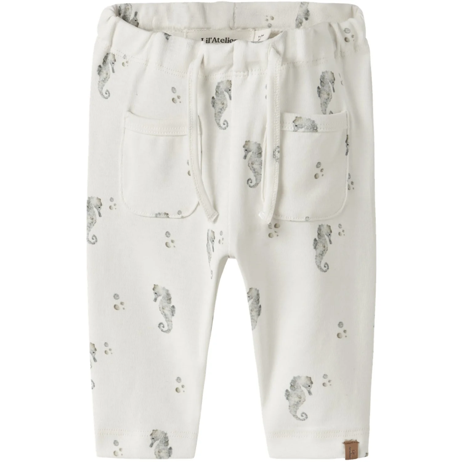 Lil'Atelier Coconut Milk Seahorse Nbmgayo Sas Loose Bukser Lil