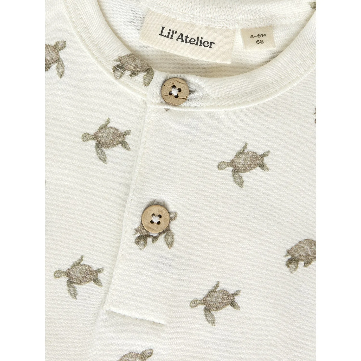 Lil'Atelier Coconut Milk Turtle Nbmgayo Sar Ss Slim Body Lil - Image 2