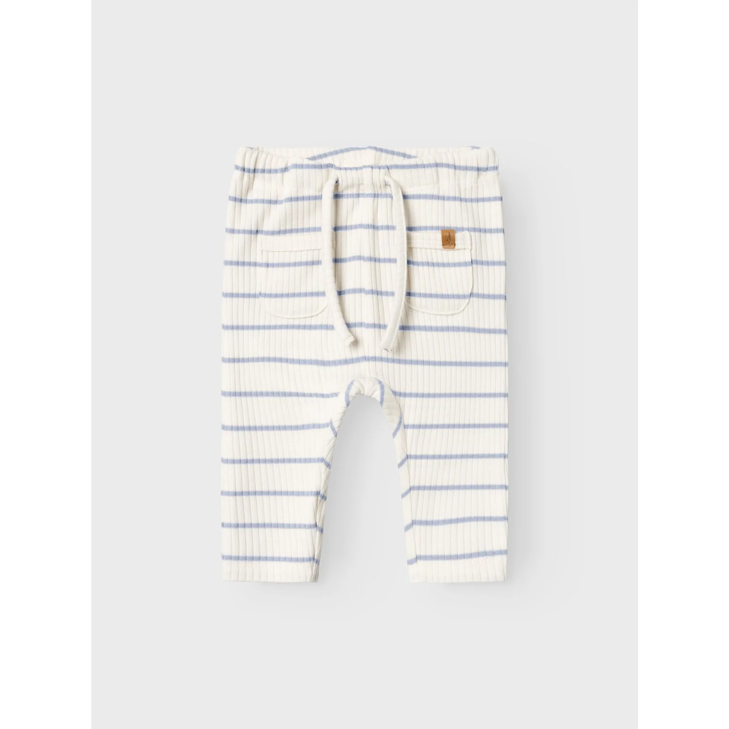 Lil'Atelier Coconut Milk Zen Blue Nbmkail Reg Bukser Lil Noos - Image 4