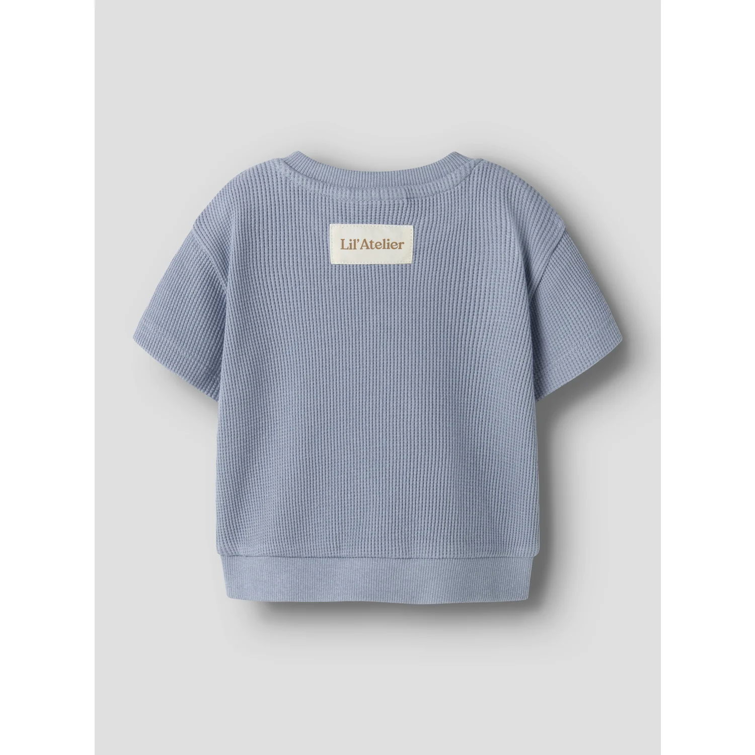 Lil'Atelier Dusty Blue Nbmharun Ss Loose Sweat Lil - Image 4