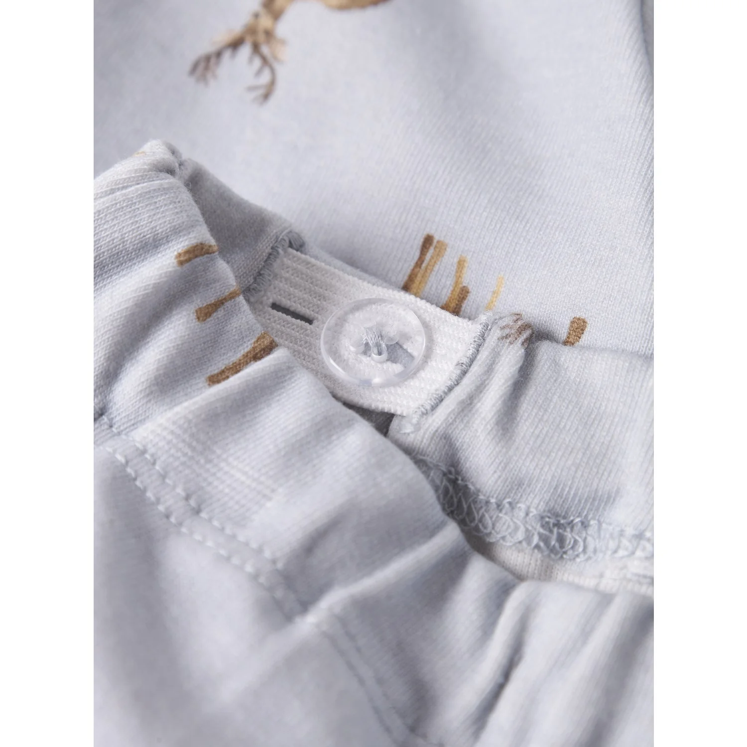 Lil'Atelier Gray Dawn Deer Nbmlayo Gel Loose Bukser Lil - Image 2