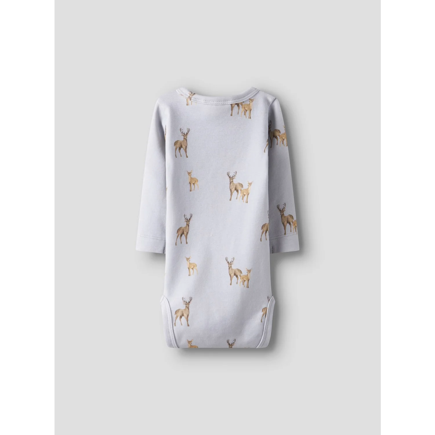 Lil'Atelier Gray Dawn Deer Nbmlayo Geo Ls Slim Body Lil - Image 2