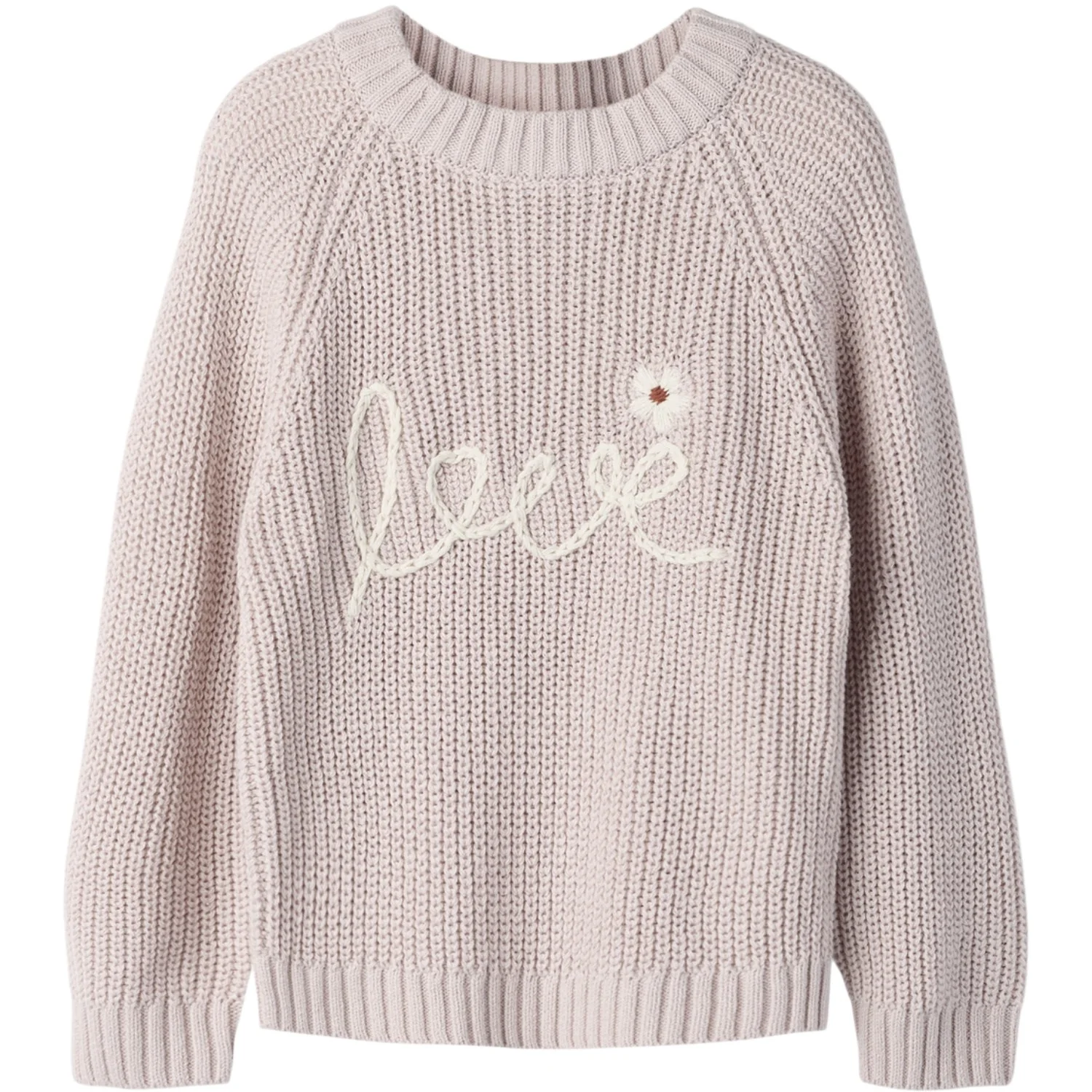 Lil'Atelier Hushed Violet Nmfemlen Emb Strik Lil