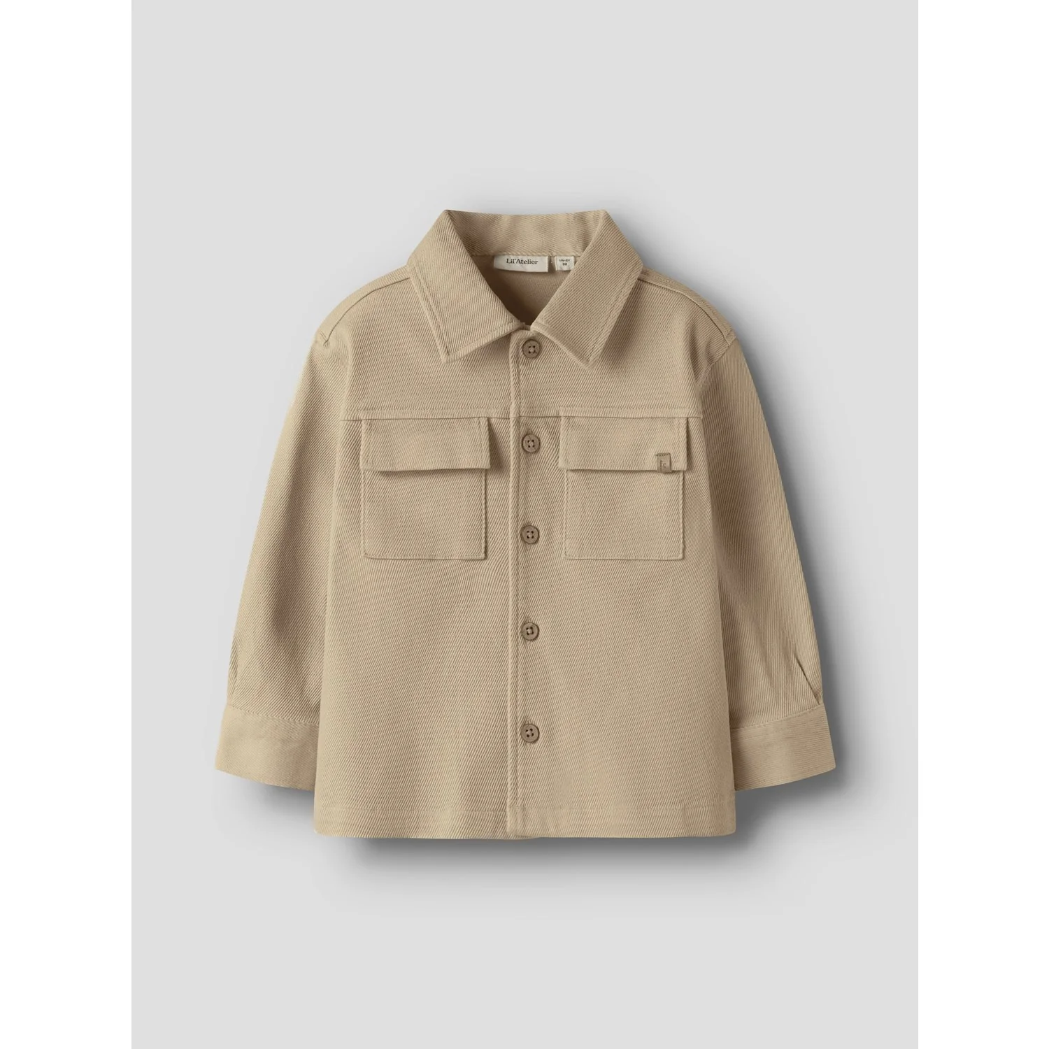 Lil'Atelier Irish Cream Nmmtaru Loose Twill Skjorte 1177-Dj Lil - Image 5