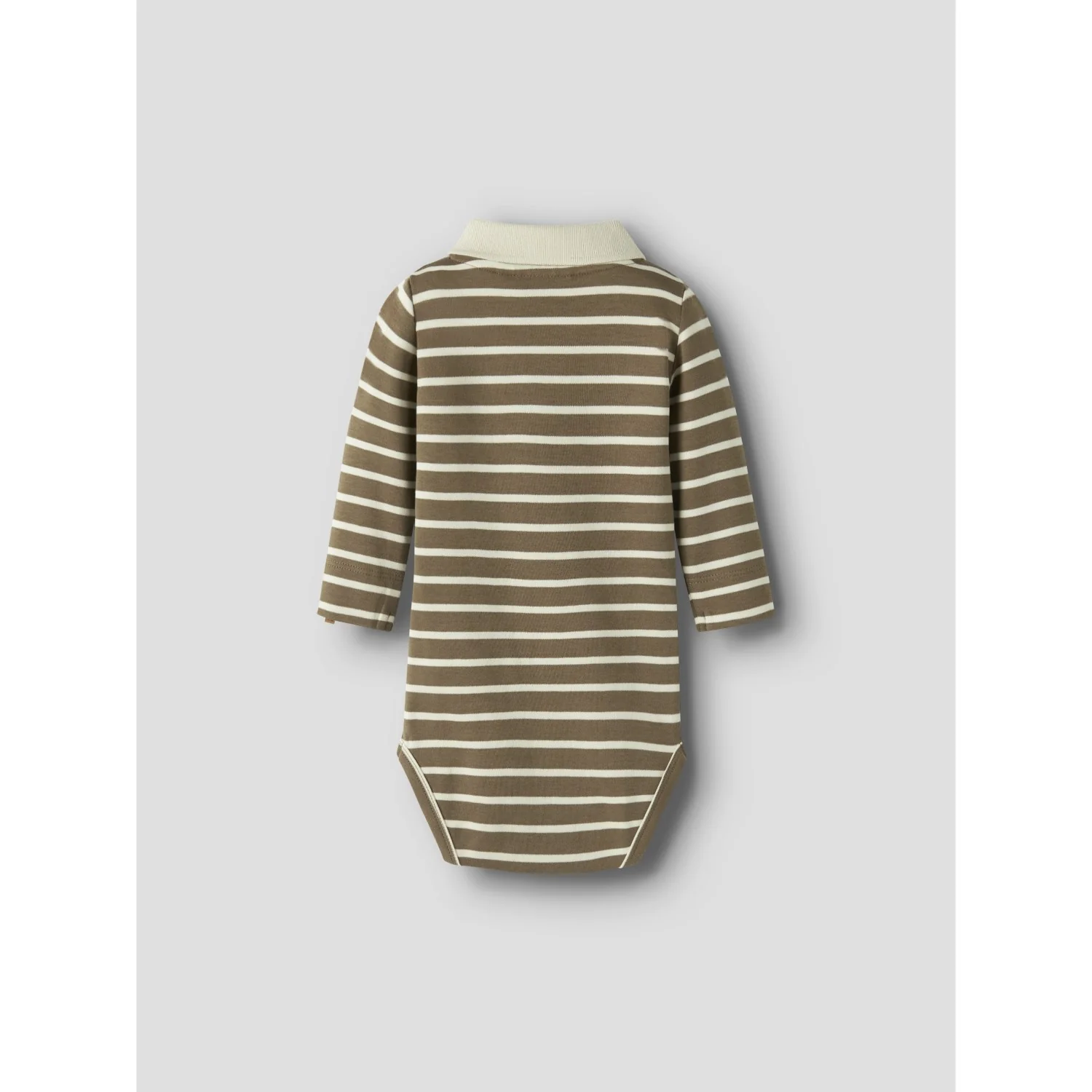 Lil'Atelier Kangaroo Turtledove Nbmlimia Ls Polo Body Lil - Image 3