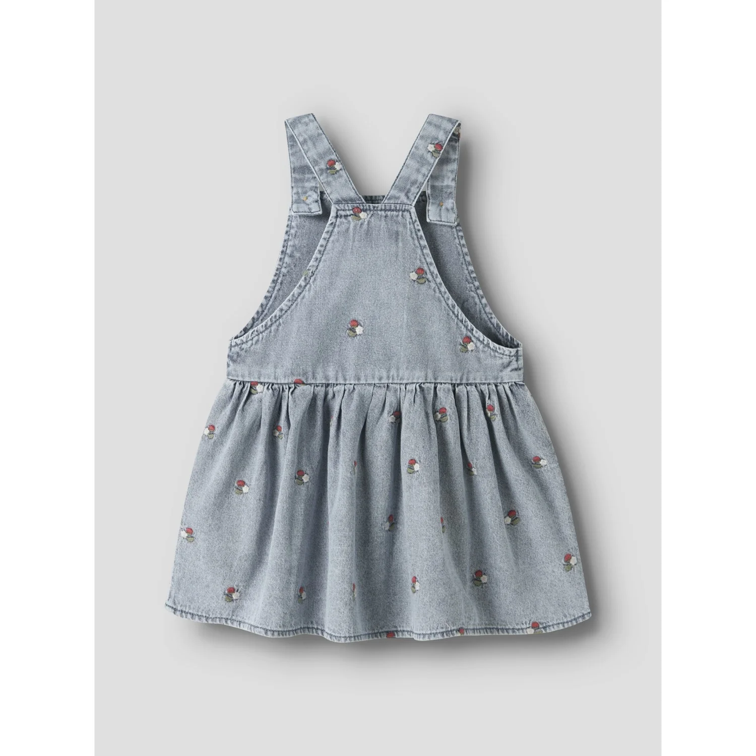 Lil'Atelier Medium Blue Denim Emb Nmffunda Dnm Emb Skirtall 2106-Fd Lil - Image 3