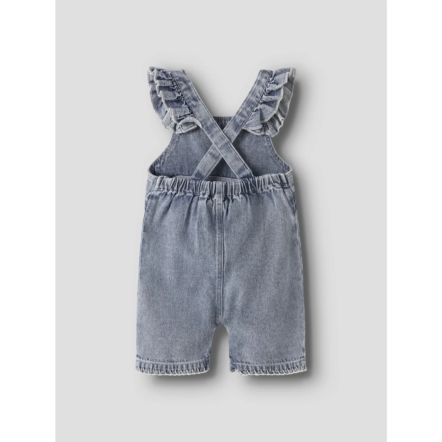 Lil'Atelier Medium Blue Denim Nbffunda Loose Dnm Shortall 5552-Fd Lil - Image 5