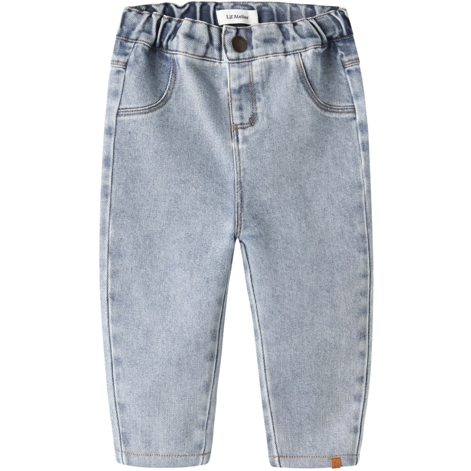 Lil'Atelier Medium Blue Denim Nbndarlee Loose Jeans 4410-Se Lil