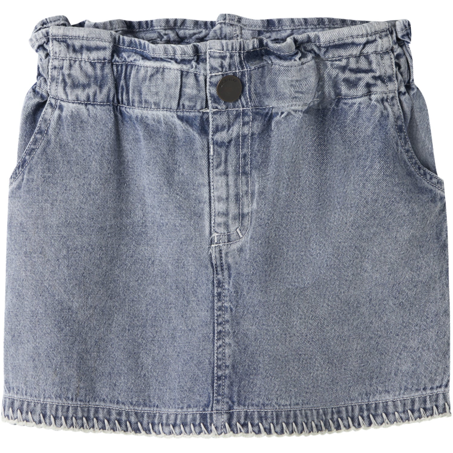 Lil'Atelier Medium Blue Denim Nmffunda Loose Dnm Nederdel 5552-Fd Lil
