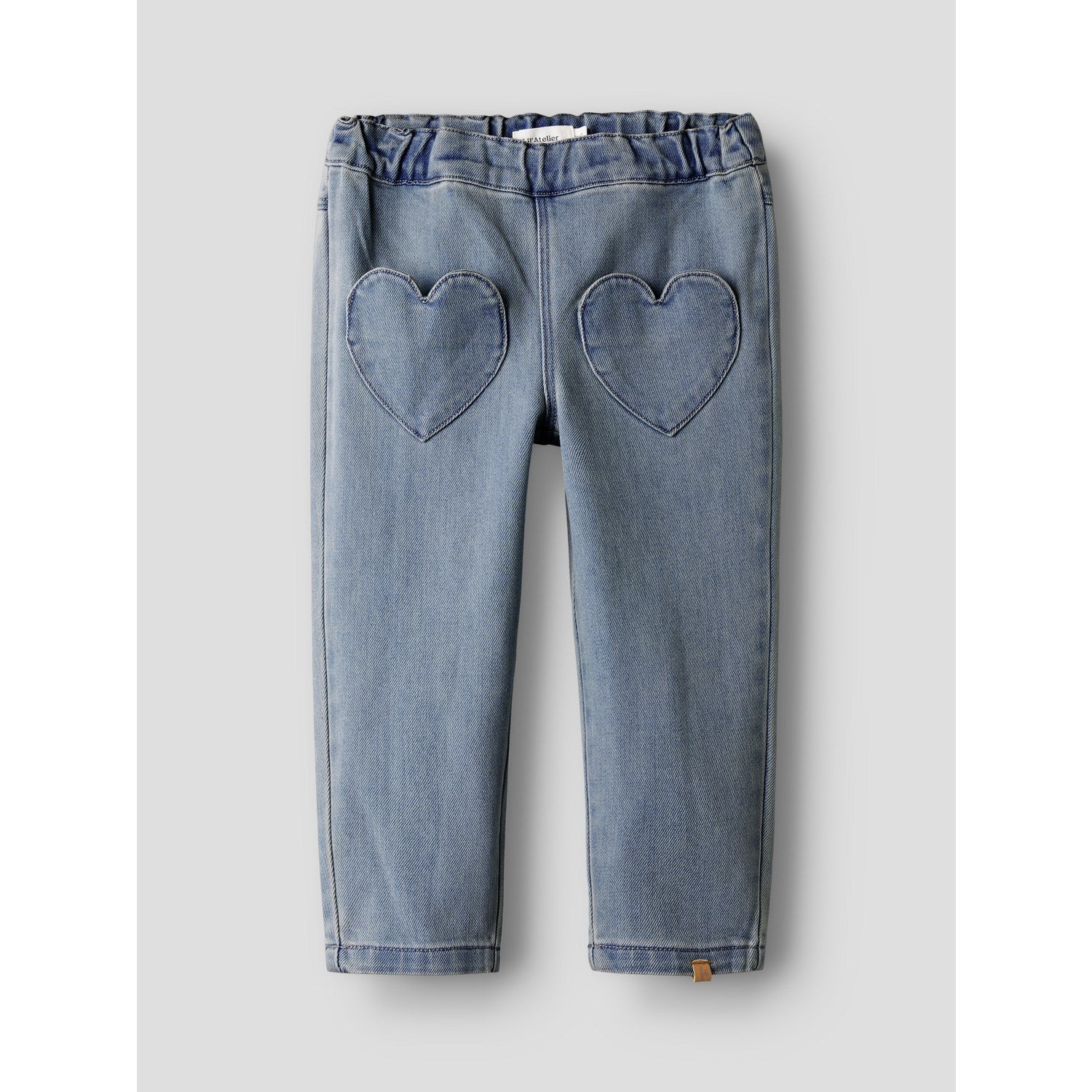 Lil'Atelier Medium Blue Denim Nmflulia Loose Dnm Jeans 4017-Cj S Lil - Image 3