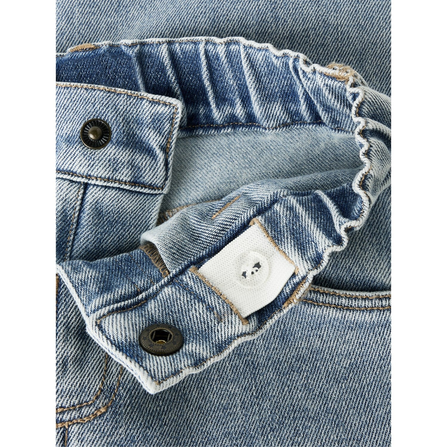 Lil'Atelier Medium Blue Denim Nmndarlee Loose Jeans 4410-Se Lil Noos - Image 4