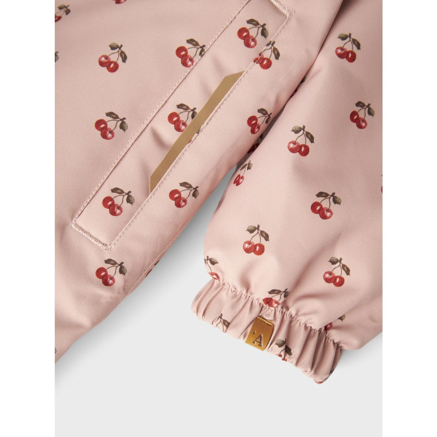Lil'Atelier Misty Rose Cherry Nmflasnow10 Flyverdragt Aop Fo Lil - Image 5