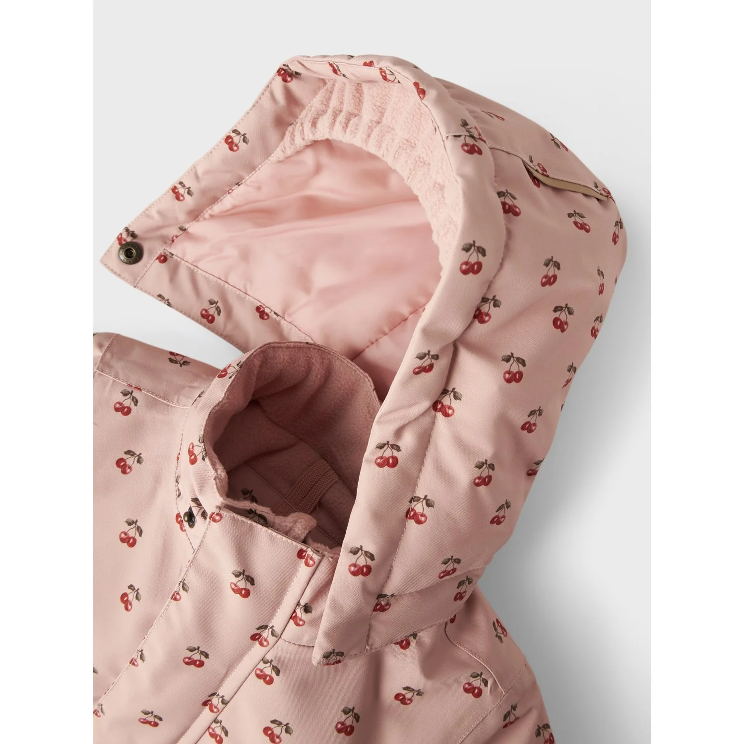 Lil'Atelier Misty Rose Cherry Nmflasnow10 Jkt Fo Aop1 Lil - Image 4