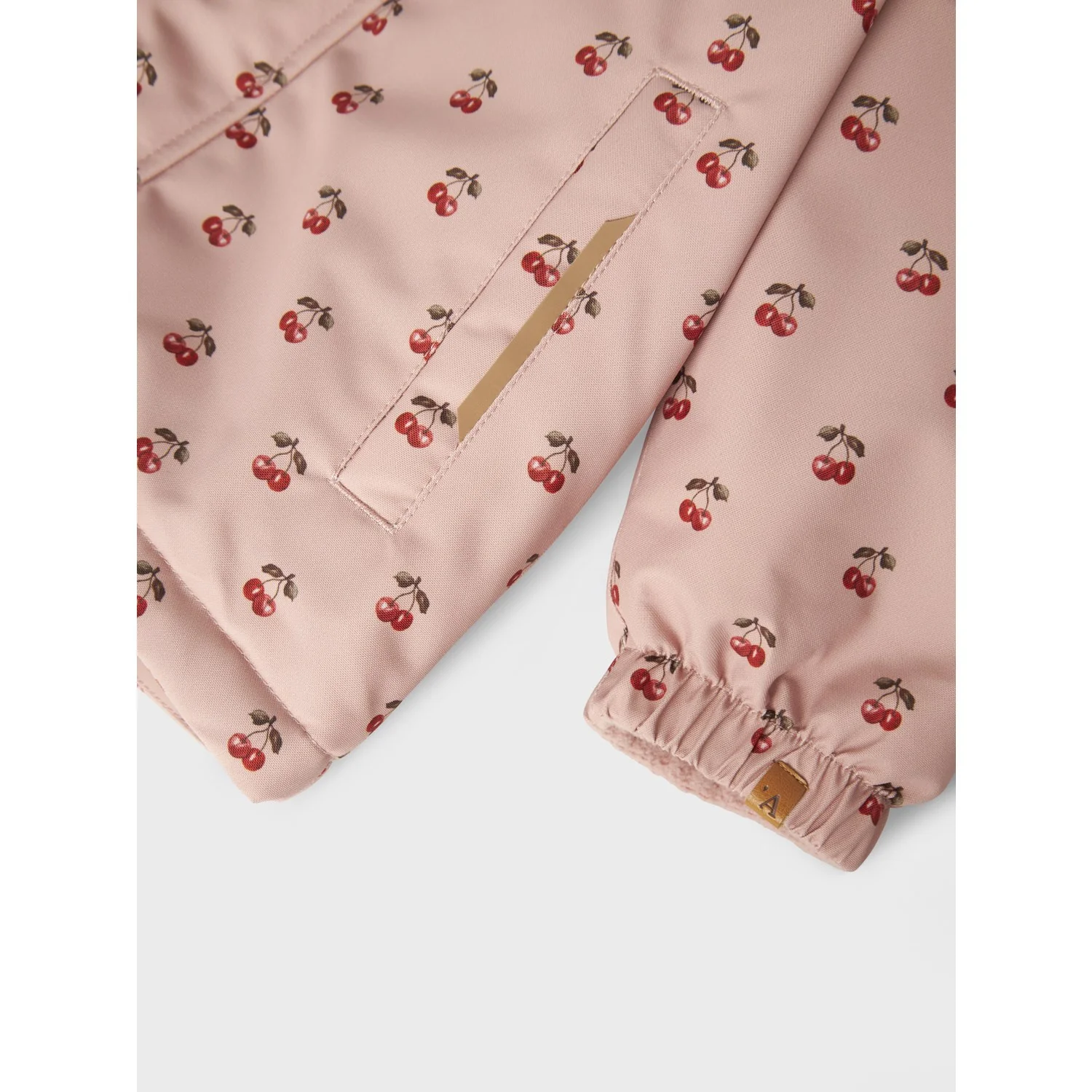 Lil'Atelier Misty Rose Cherry Nmflasnow10 Jkt Fo Aop1 Lil - Image 6