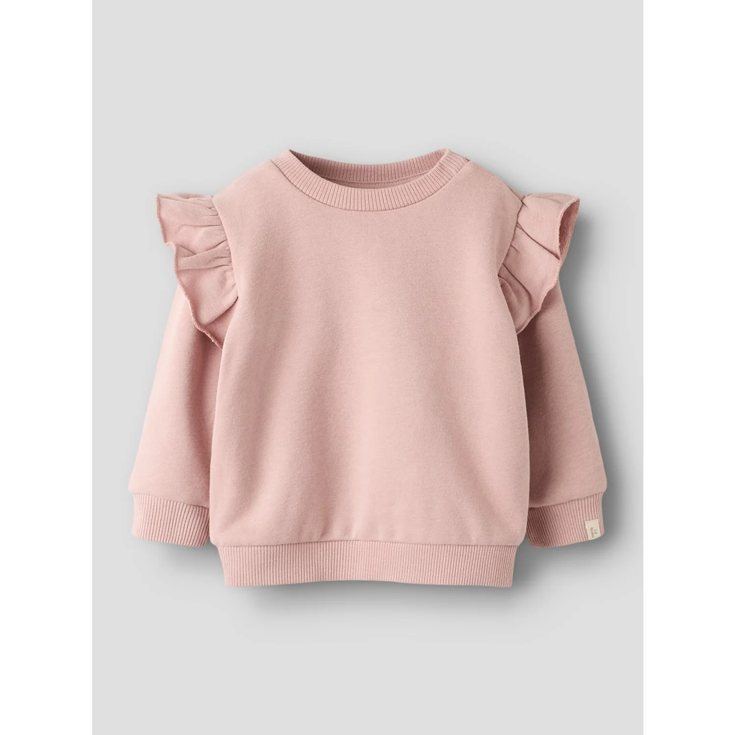 Lil'Atelier Misty Rose Nbfilondon Res Ls Sweat Bru Lil - Image 3