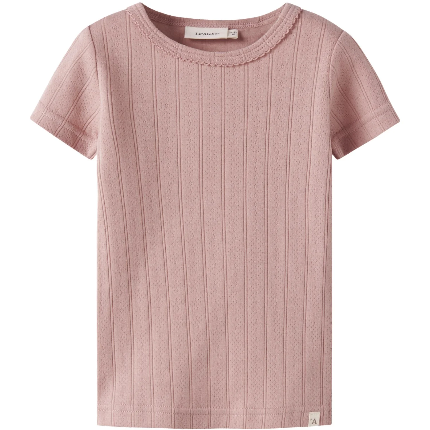 Lil'Atelier Misty Rose Nmffalina Ss Slim Top Lil
