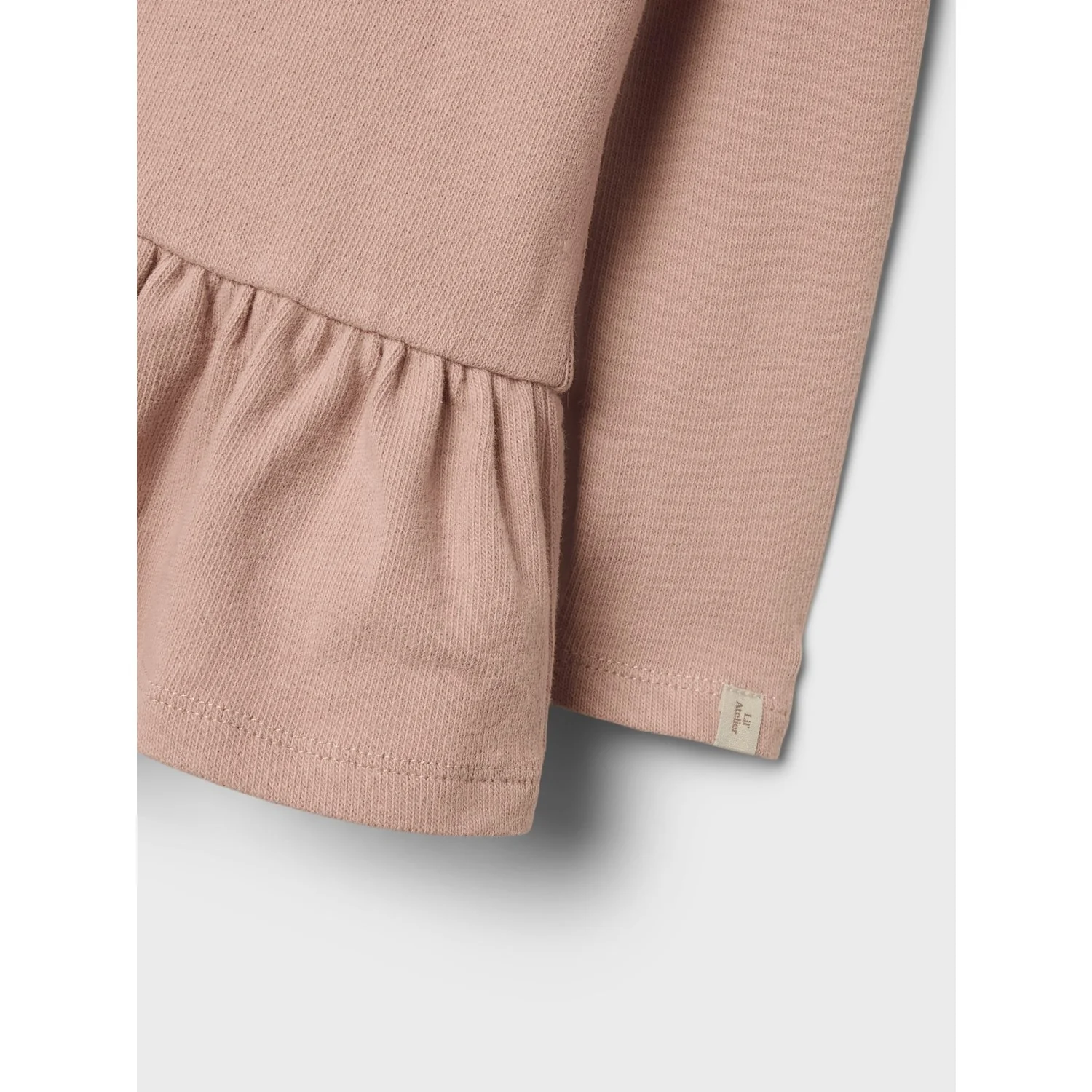 Lil'Atelier Misty Rose Nmfluna Ls Slim Top Lil - Image 2
